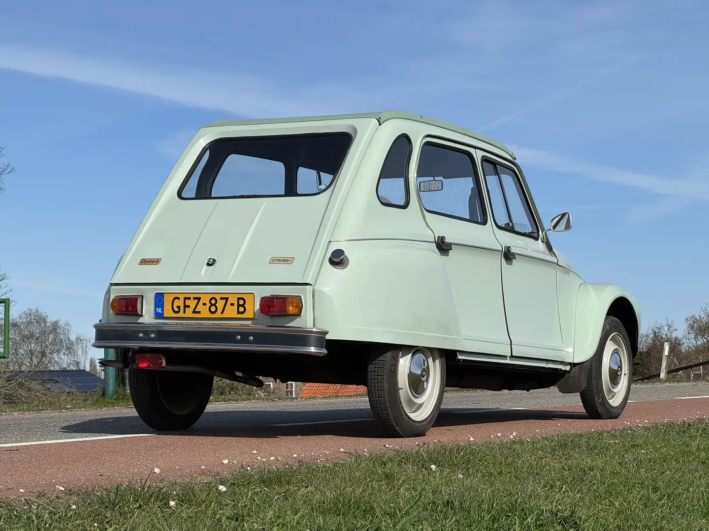 Citroen Dyane 6 / Ongerestaureerd/ 1 vorige eigenaar/Ongelast/ Grün - 2
