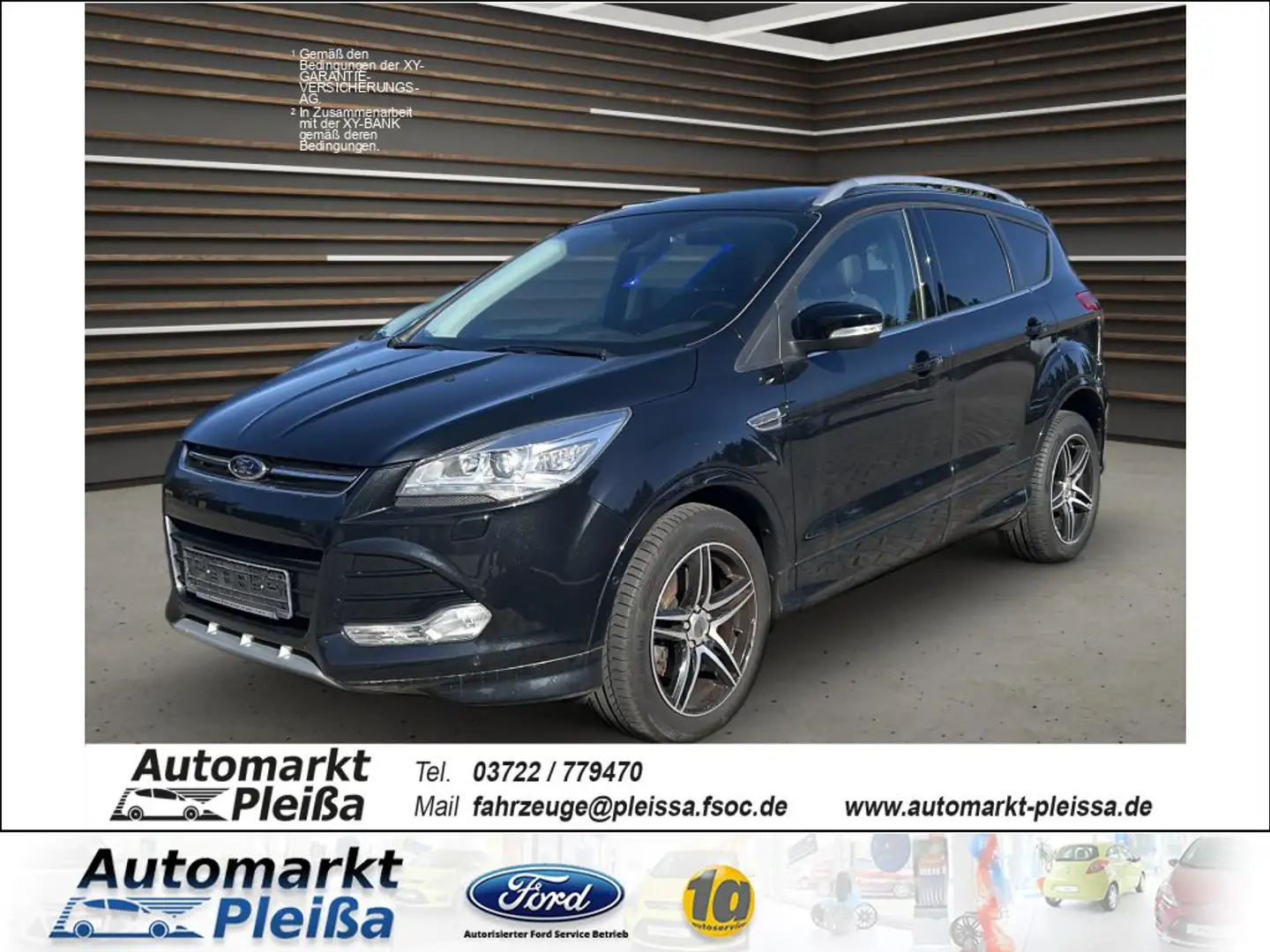 Ford Kuga 2.0 TDCi 4x4 Aut. Individual Zwart - 2