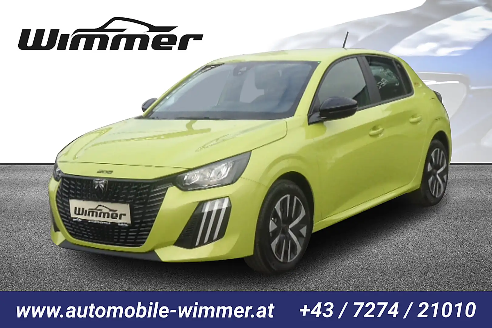 Peugeot 208 PureTech 100 S&S Allure Gelb - 1