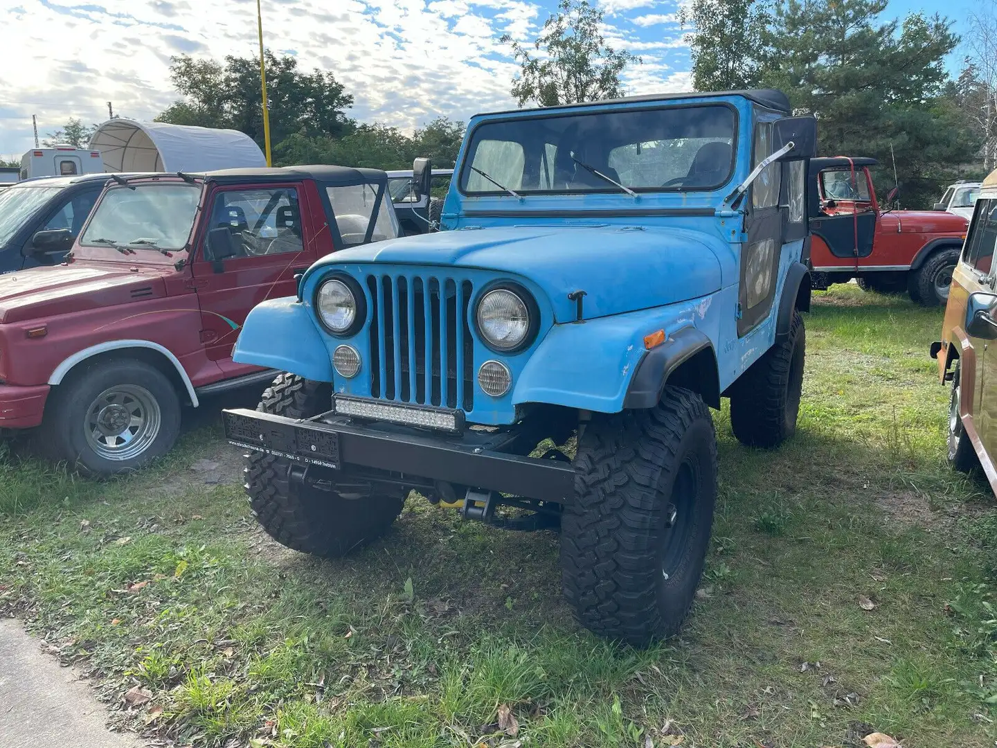 Jeep CJ-7 Lenkrad Automatik V8 Azul - 1
