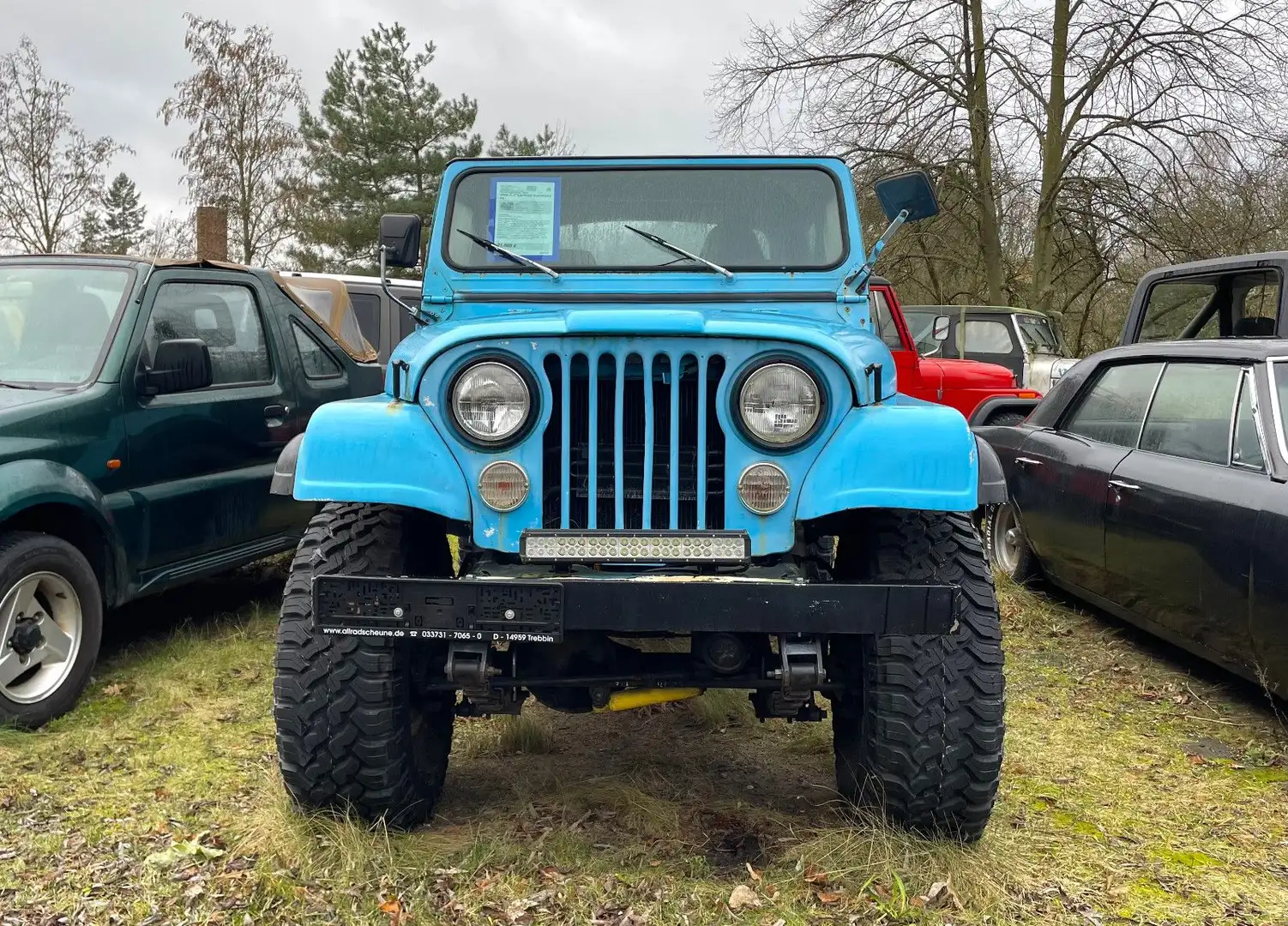 Jeep CJ-7 Lenkrad Automatik V8 Azul - 2