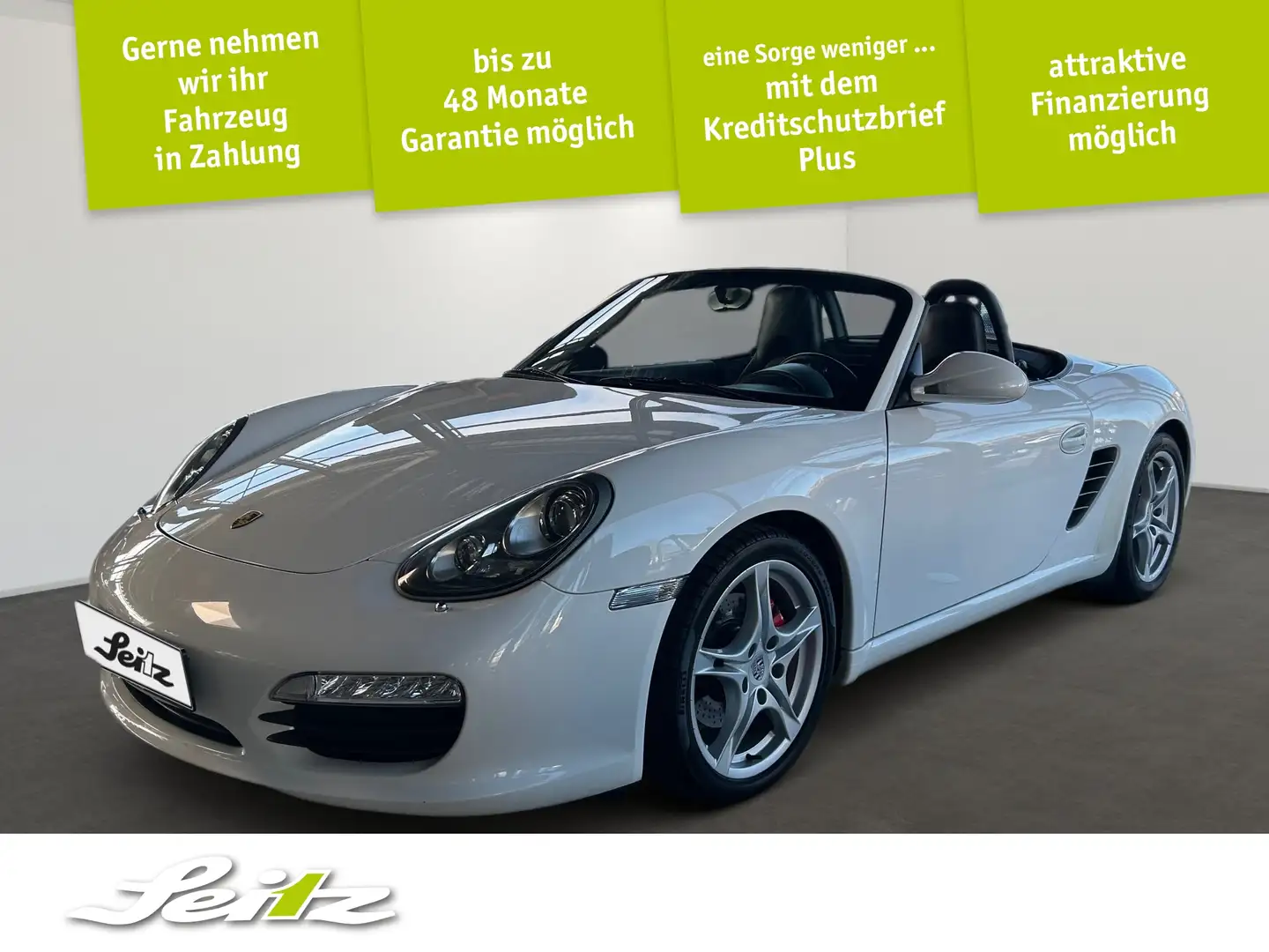 Porsche Boxster S 3.4 PDK - Scheckheftpflegt & Historie voll vorh Blanc - 1