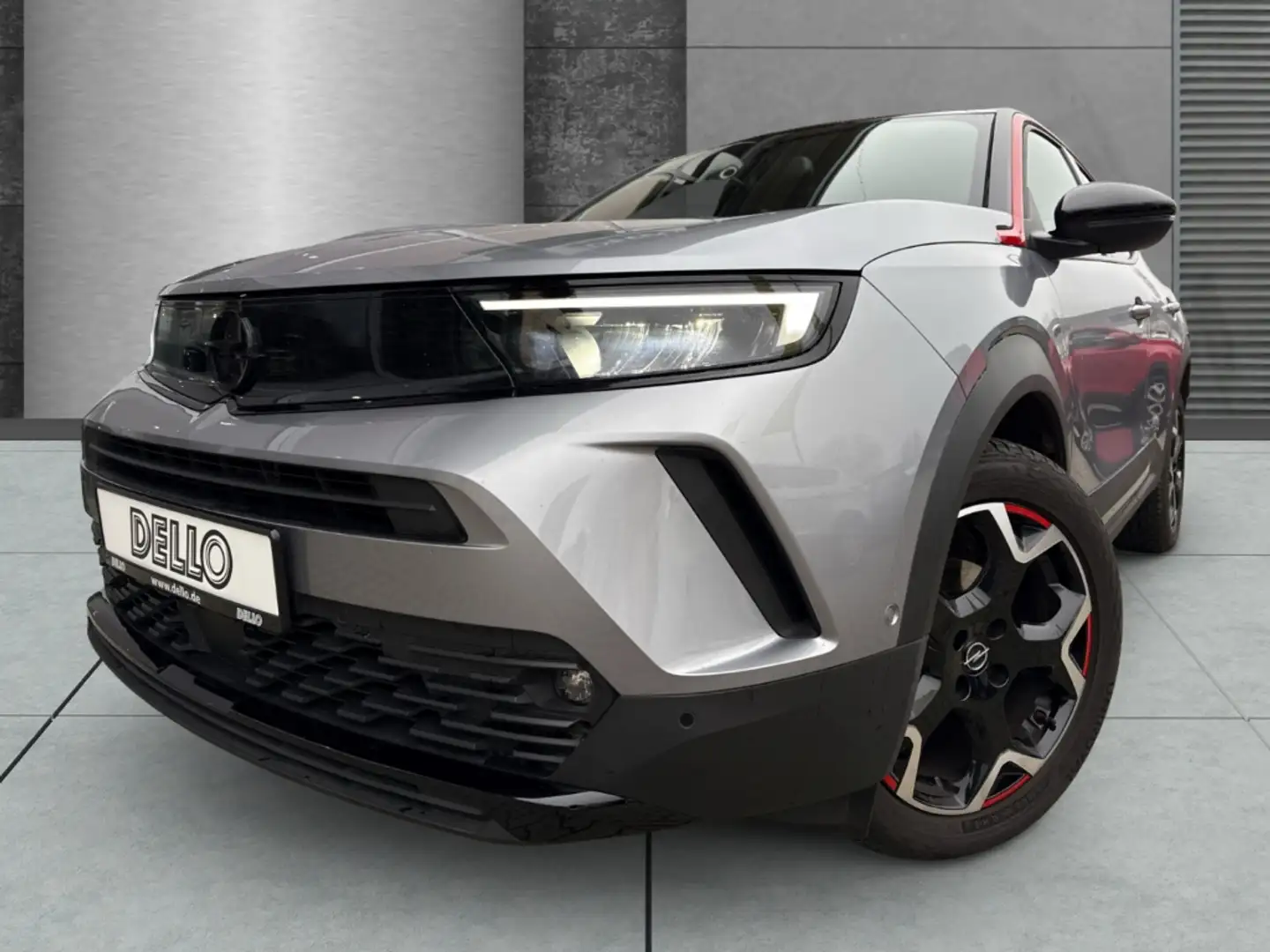 Opel Mokka 1.2 T AT GS LED Navi Rfk. Sitzhzg. ACC Grau - 1