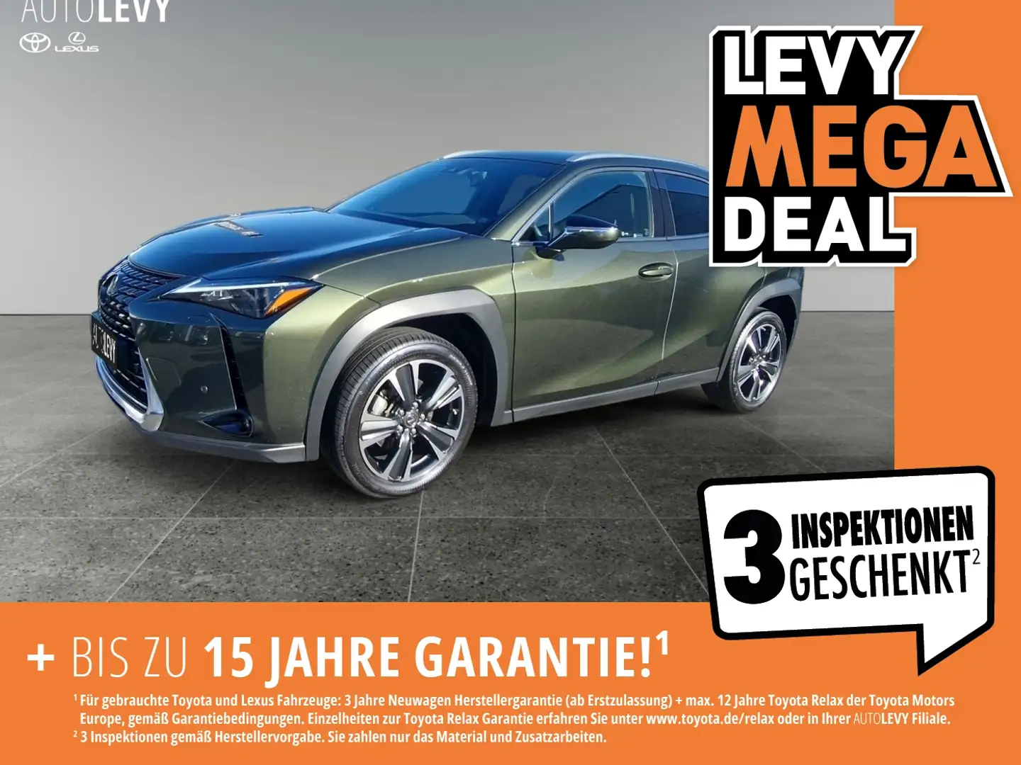 Lexus UX 250h Style Edition ++CarPlay+Kamera+LED+DAB++ Vert - 1