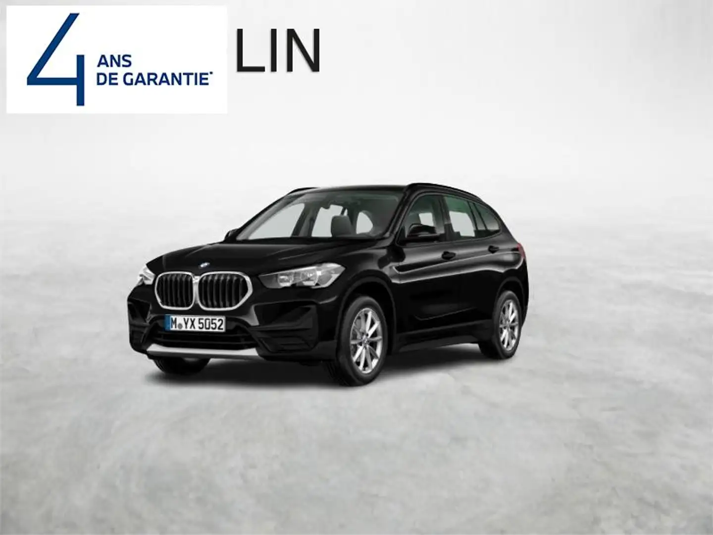 BMW X1 sDrive 16dA Boite Auto *TVAC* Noir - 1