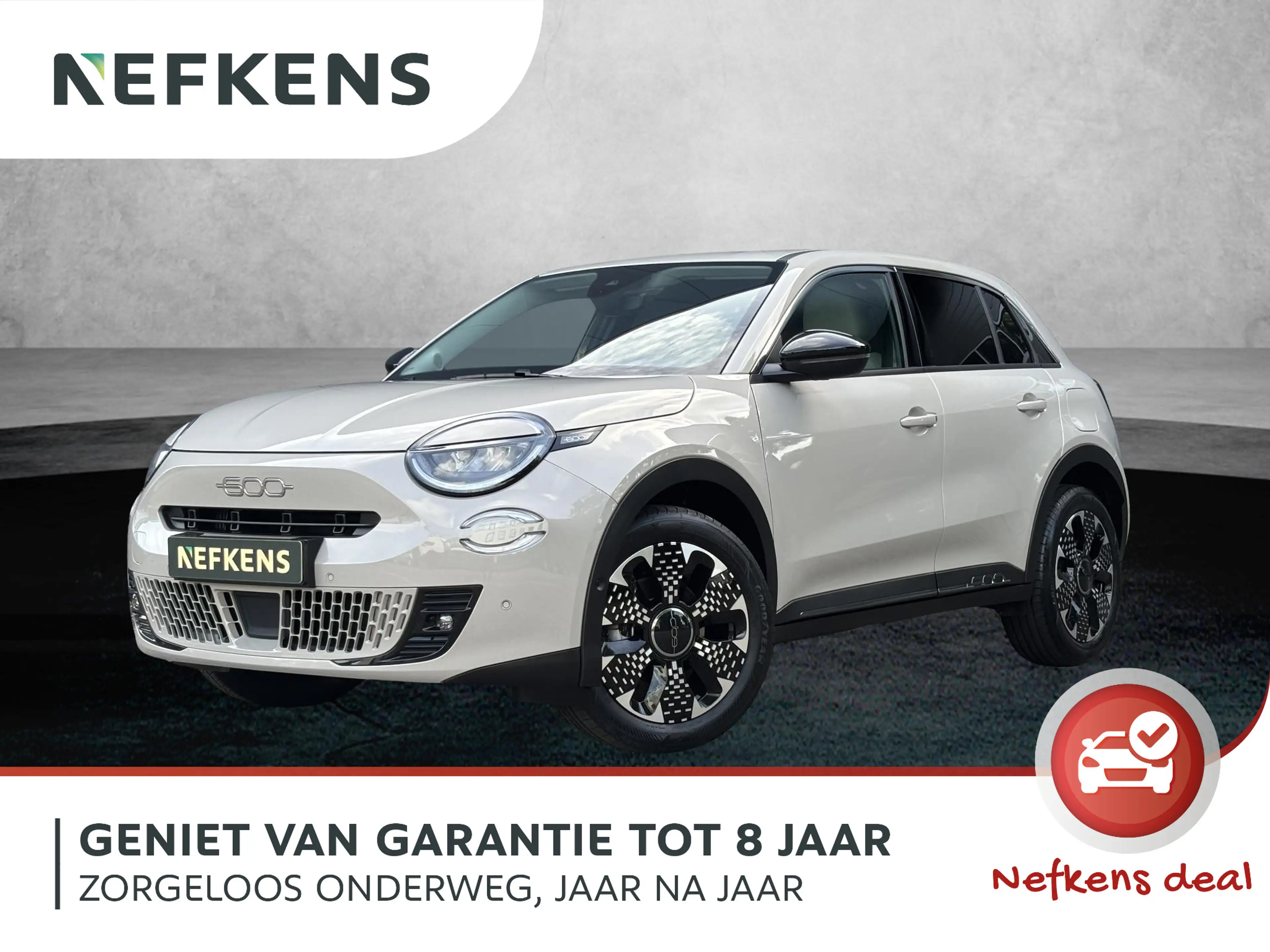 Fiat 600 1.2 Hybrid La Prima Automaat | Navigatie | AppleCa
