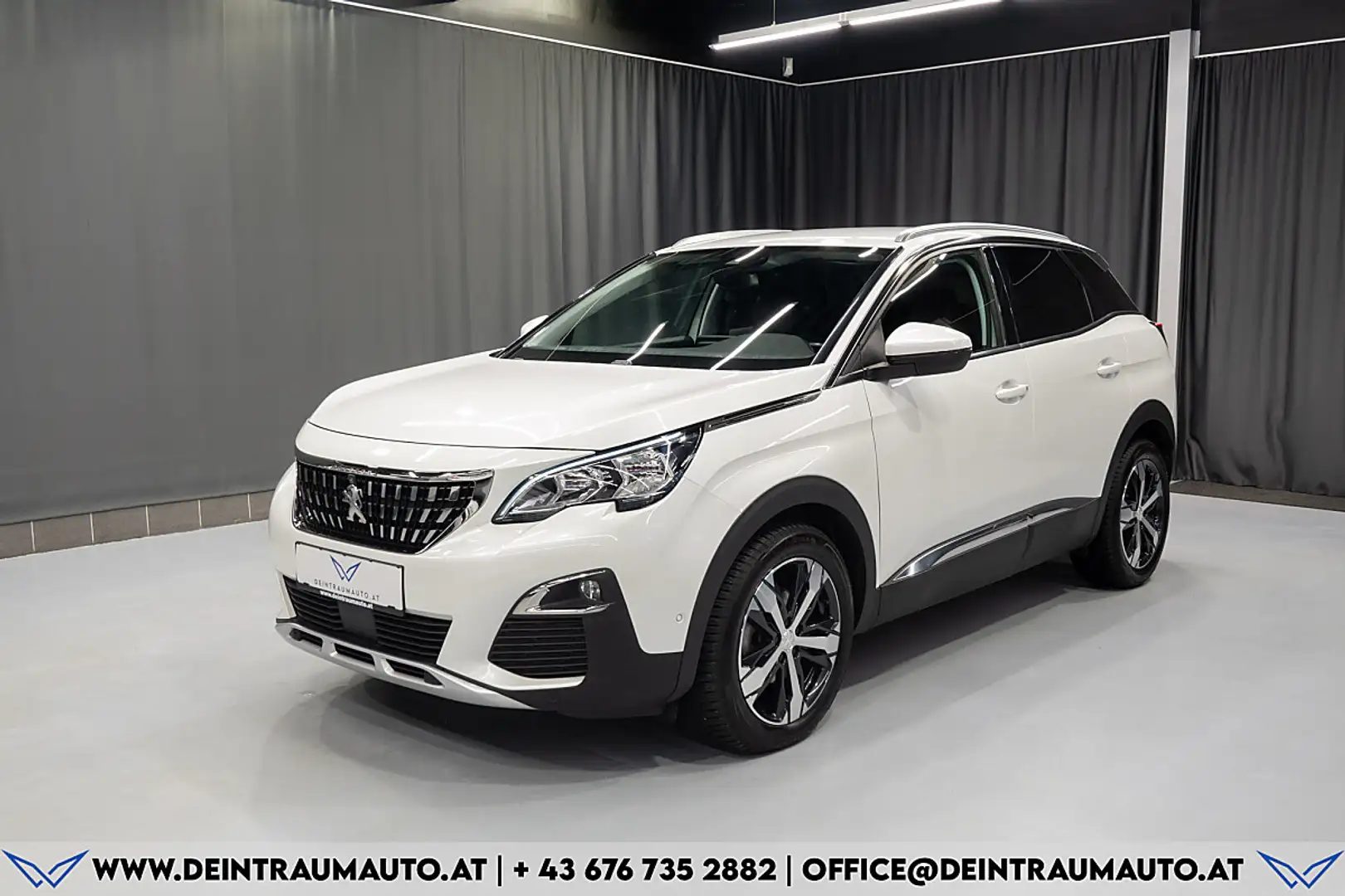 Peugeot 3008 1,5 BlueHDi 130 S&S EAT8 Allure Aut.+SHZ*R-KAME... Weiß - 1