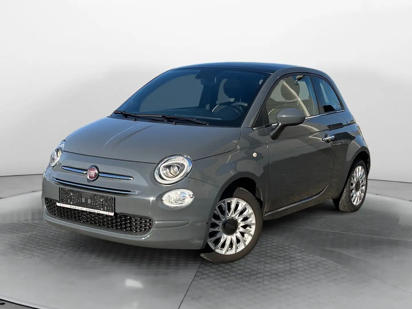 Fiat 500 AUTOMATIK*SCHIEBED.*KLIMA*CARPLAY*PDC Grau - 1