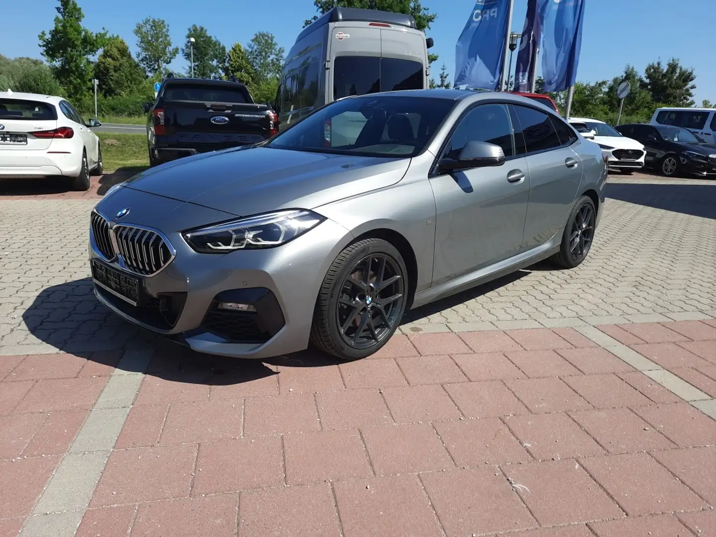 BMW 218 i Gran Coupe M-Sport ACC LED Navi SHZ Šedá - 2