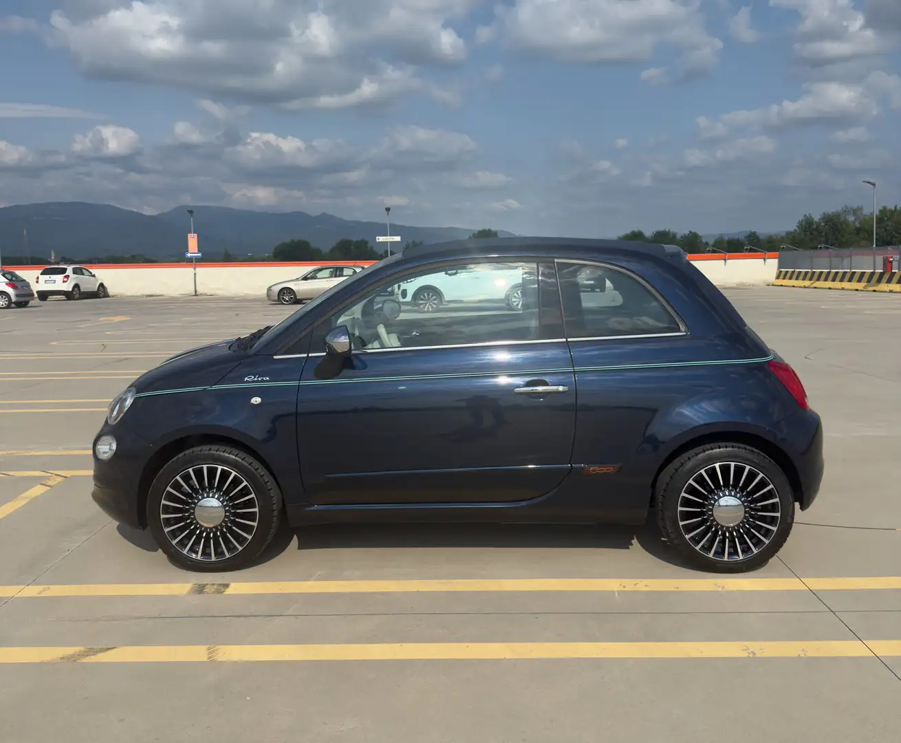 Fiat 500 500 III 2015 1.2 Riva 69cv Blu/Azzurro - 2