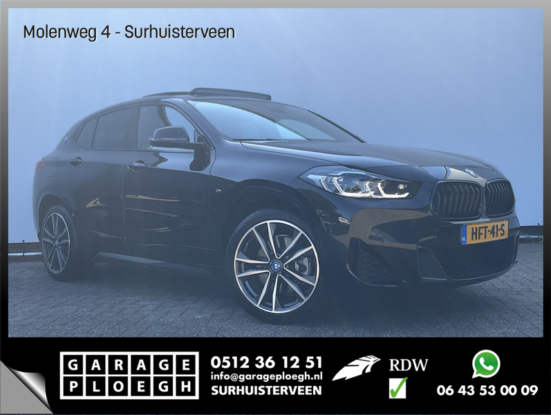 BMW X2 xDrive25e High Executive M-Sport H&K HUD Pano.dak