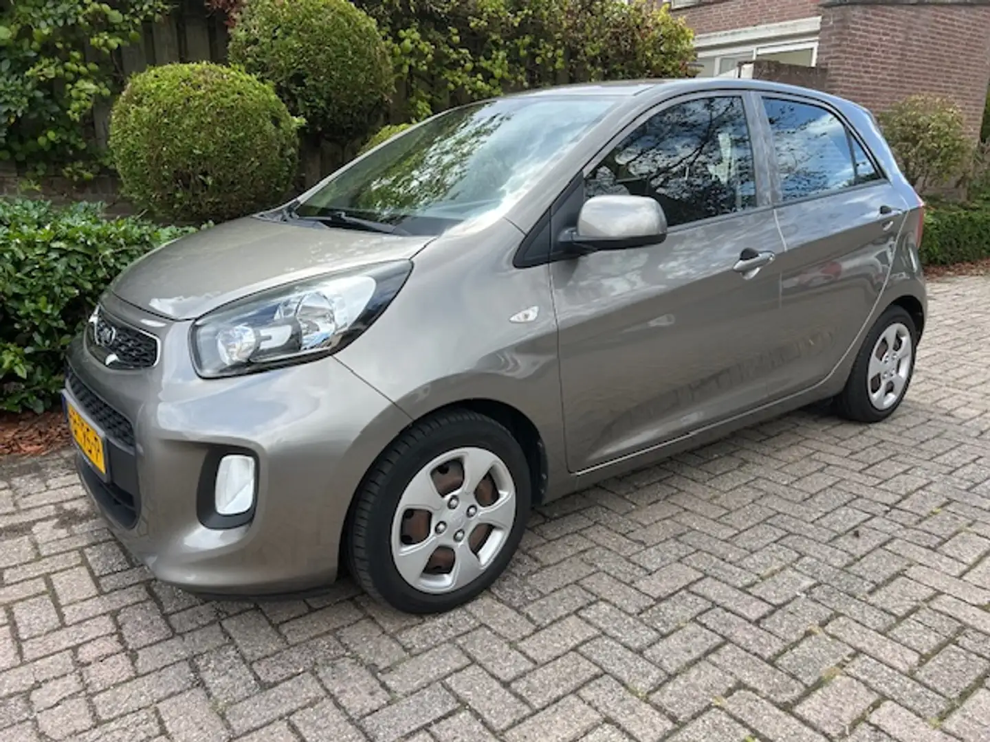Kia Picanto 1.0 CVVT ComfortLine 1e eig/ Airco/ 5 Drs/ Orig NL Grijs - 2