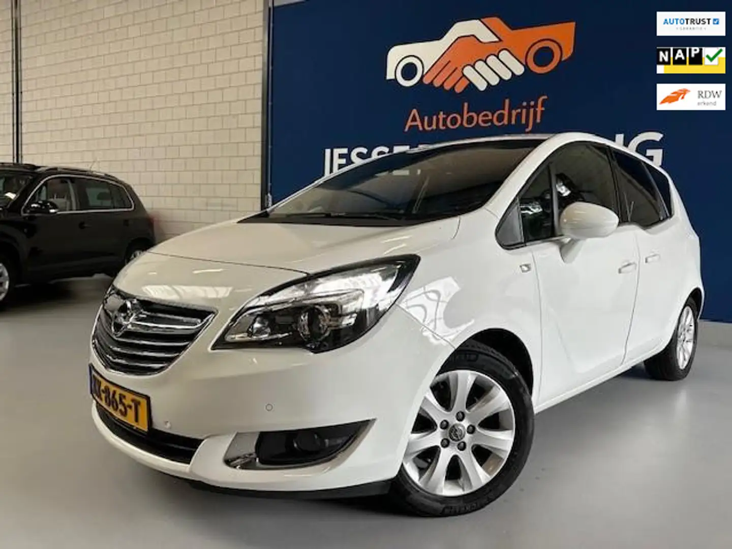Opel Meriva 1.4 Turbo Blitz,bj.2016,leder,navigatie,climate,NA Wit - 1