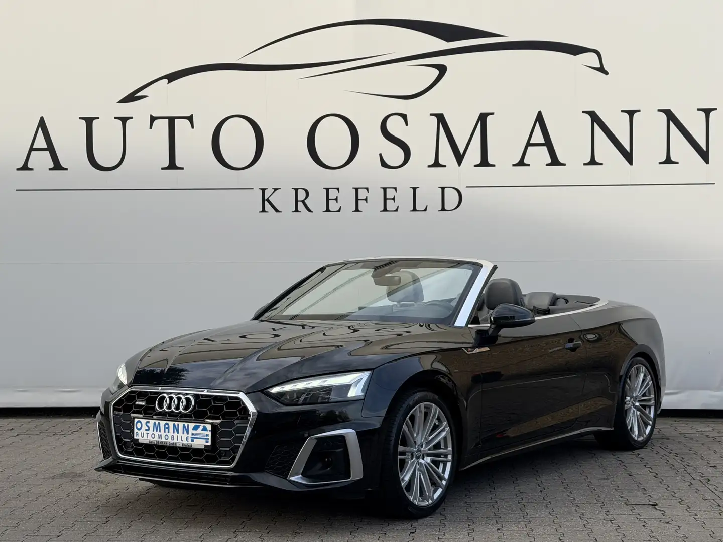 Audi A5 Cabrio 40 TDIS tronic S line UPE:82.960,-€ Noir - 1