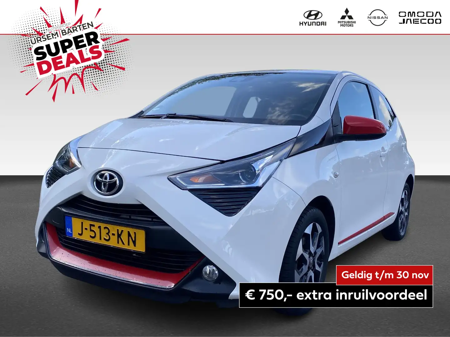 Toyota Aygo 1.0 VVT-i x-joy Blanc - 1