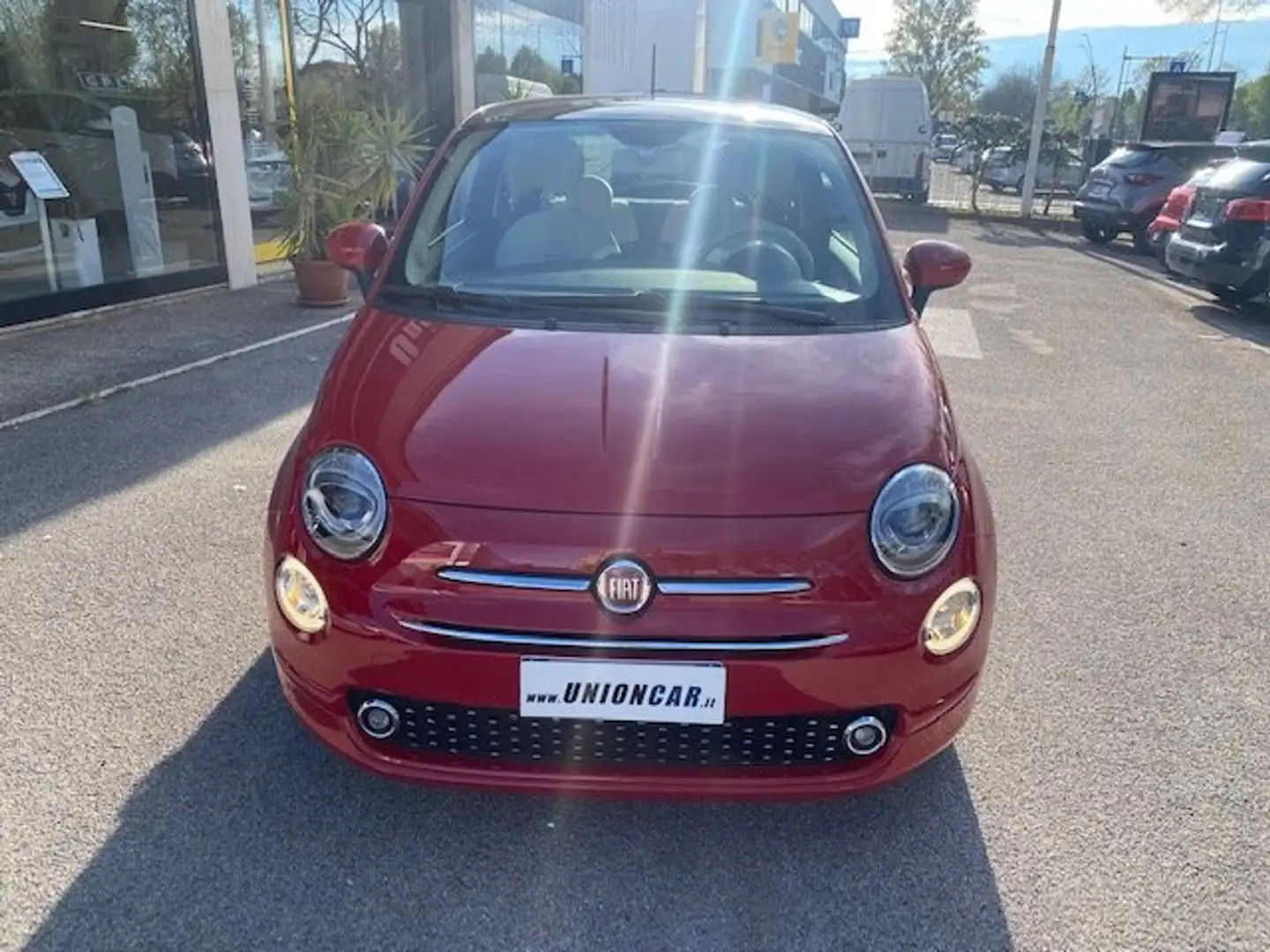 Fiat 500 1.2 Lounge Rosso - 1