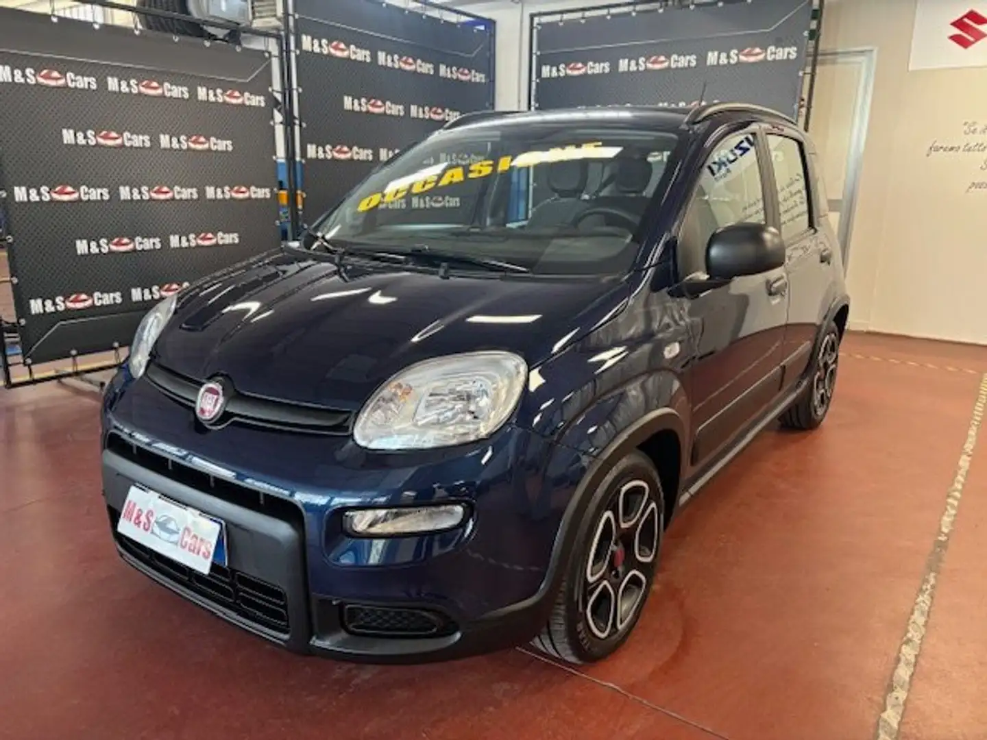 Fiat Panda 1.0 firefly hybrid City Life-14.082 KM-TAGLIANDATA Blu/Azzurro - 1