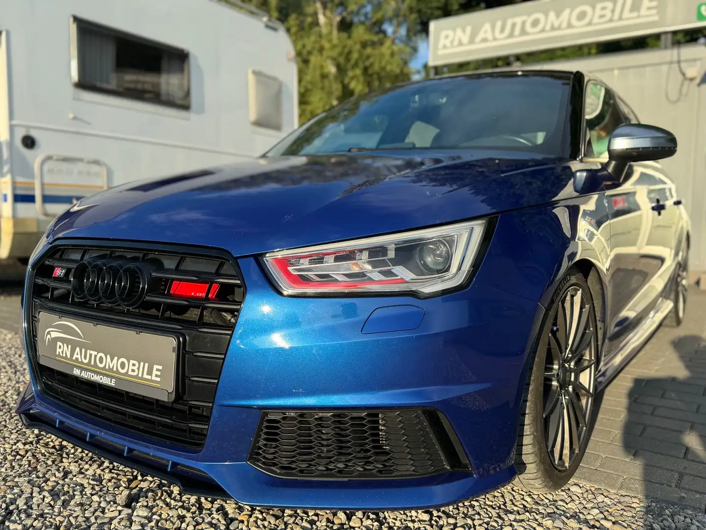 Audi S1 2.0 TFSI quattro Sportback 550PS!!!!!!!! Синий - 1