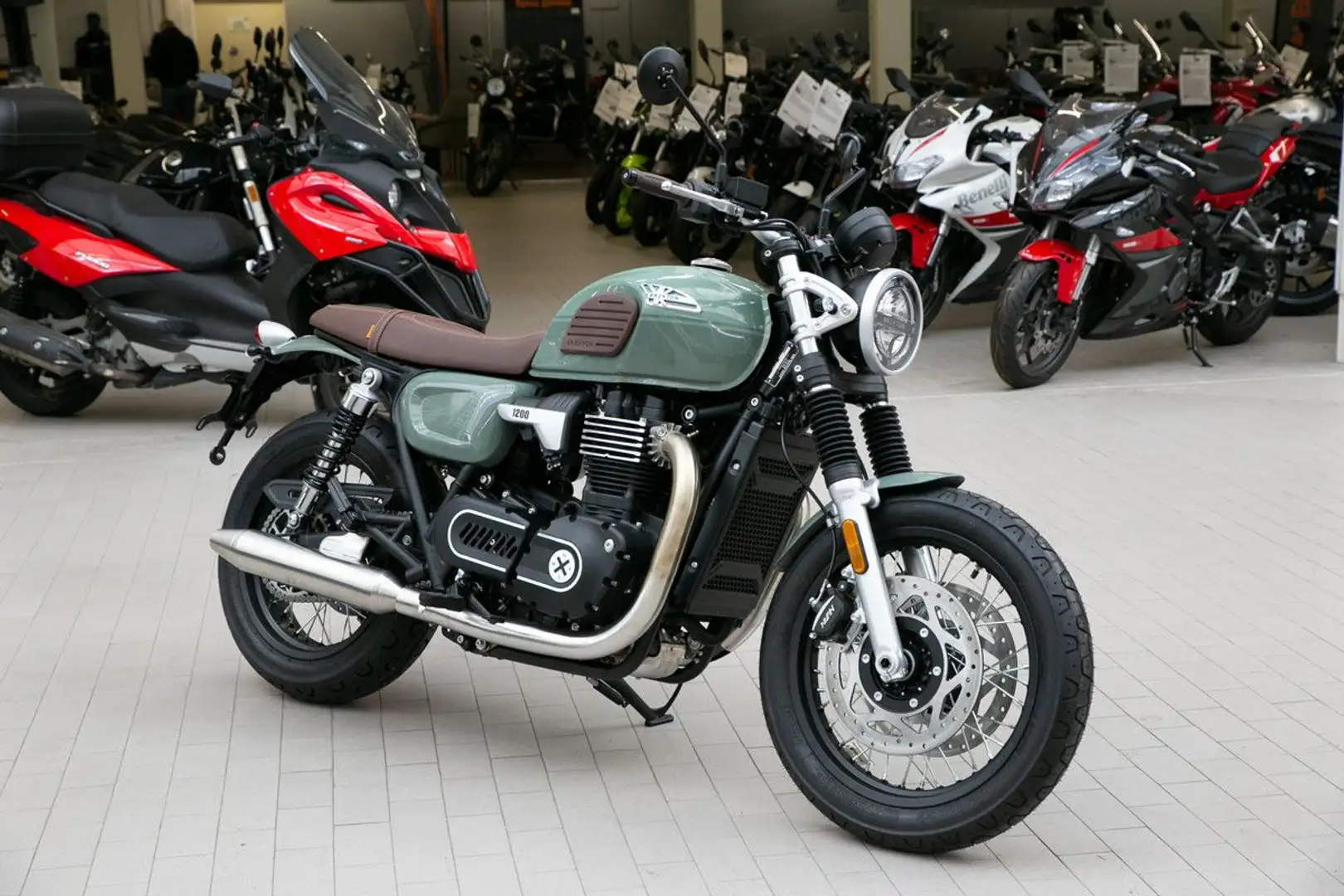 Brixton Cromwell 1200 ABS, 4 JAHRE WERKSGARANTIE Zielony - 2