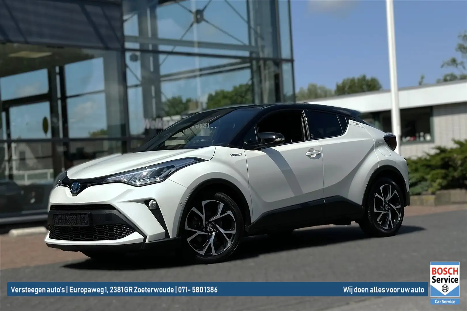 Toyota C-HR 2.0 Hybrid 184pk CVT Dynamic Style Blanc - 1