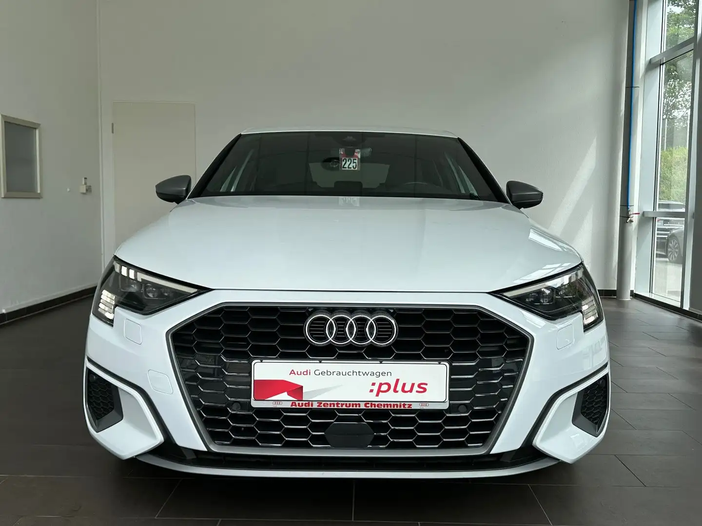 Audi A3 Sportback 35 TFSI Str. S LINE EDT. ONE+MATRIX Blanc - 2