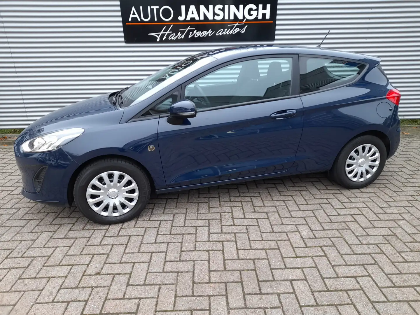 Ford Fiesta 1.1 Active | Airco | Cruise control | Nieuwe distr Blauw - 1
