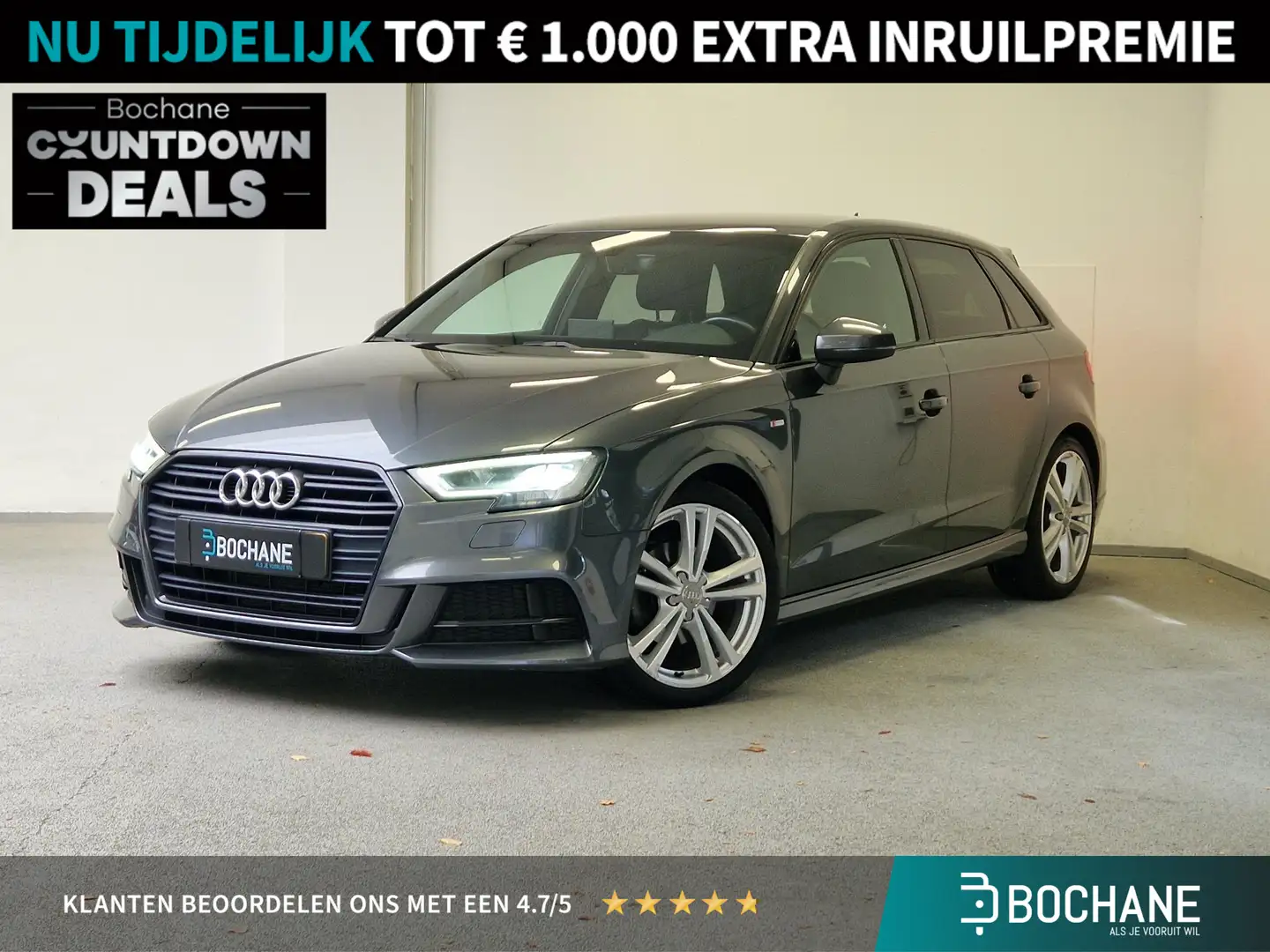 Audi A3 Sportback 35 TFSI CoD 3x S-Line | CARPLAY | VIRTUA Gris - 1