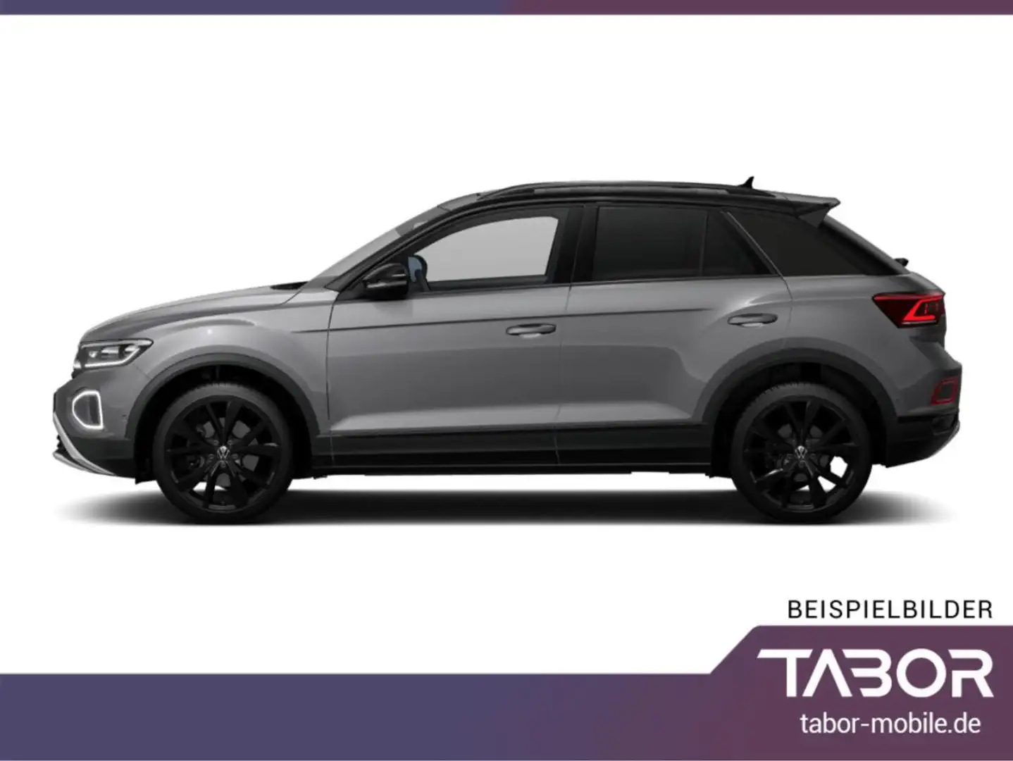 Volkswagen T-Roc 1.5 TSI 150 Style Pano BlackP Matrix Nav Grau - 2