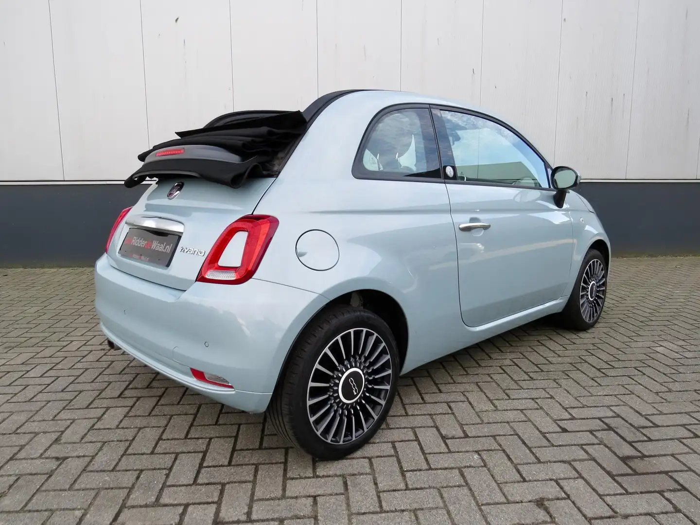 Fiat 500C 1.0 Hybrid Launch Edition *Big navi *Cruise*Uniek Blau - 1