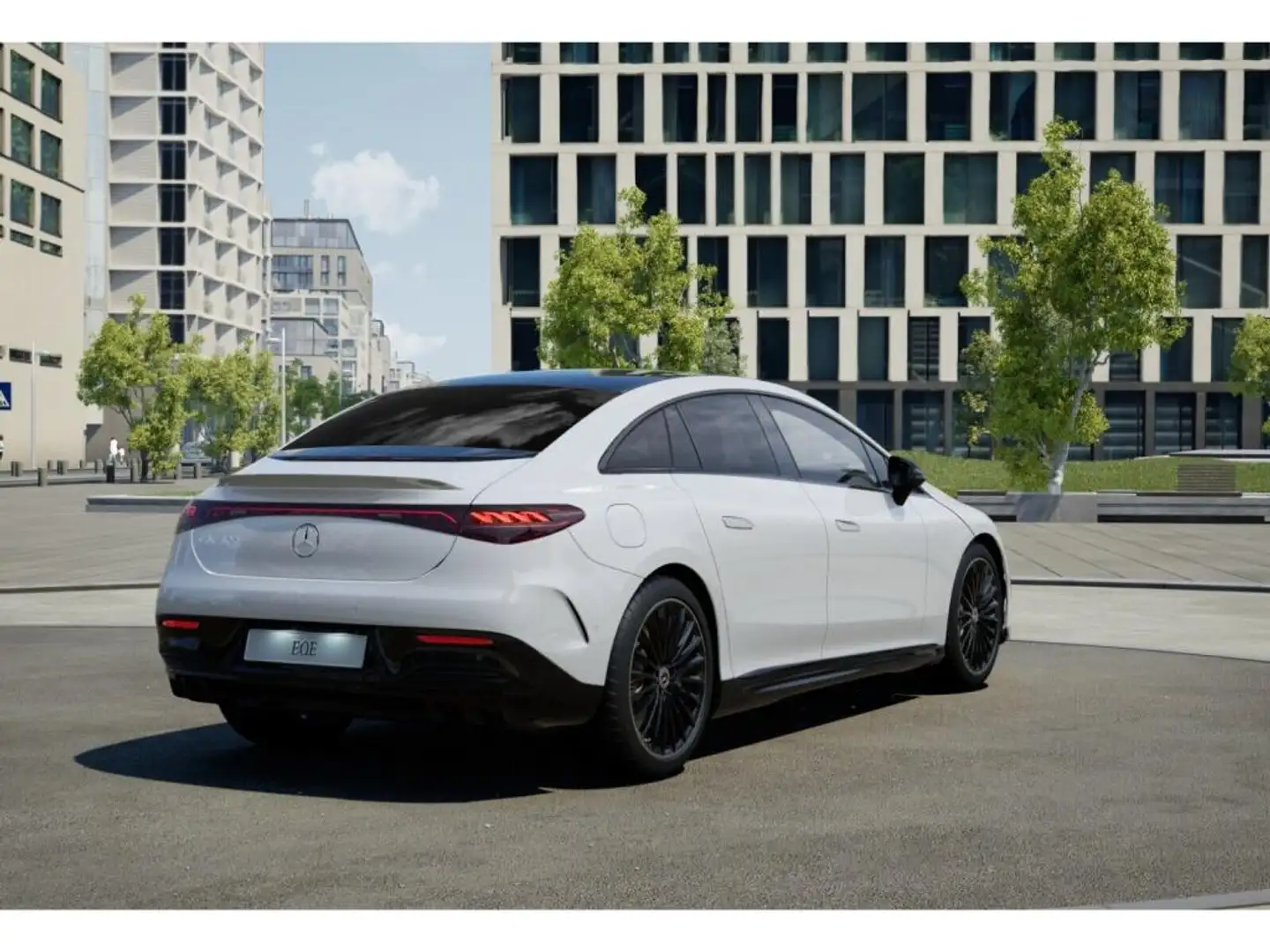 Mercedes-Benz EQE 300 AMG-Sport/Pano/AIRM/Night/Memo/Ambi/21" Weiß - 2