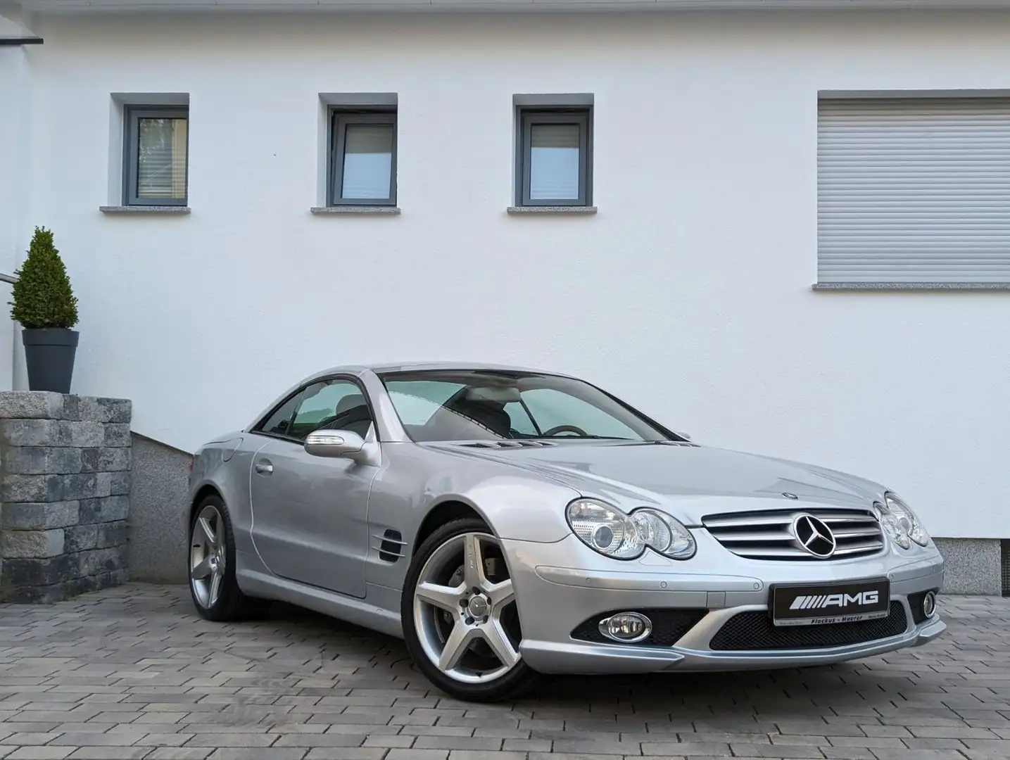 Mercedes-Benz SL 500 AMG PAKET | ERSTLACK | MOPF 387 PS Silber - 2
