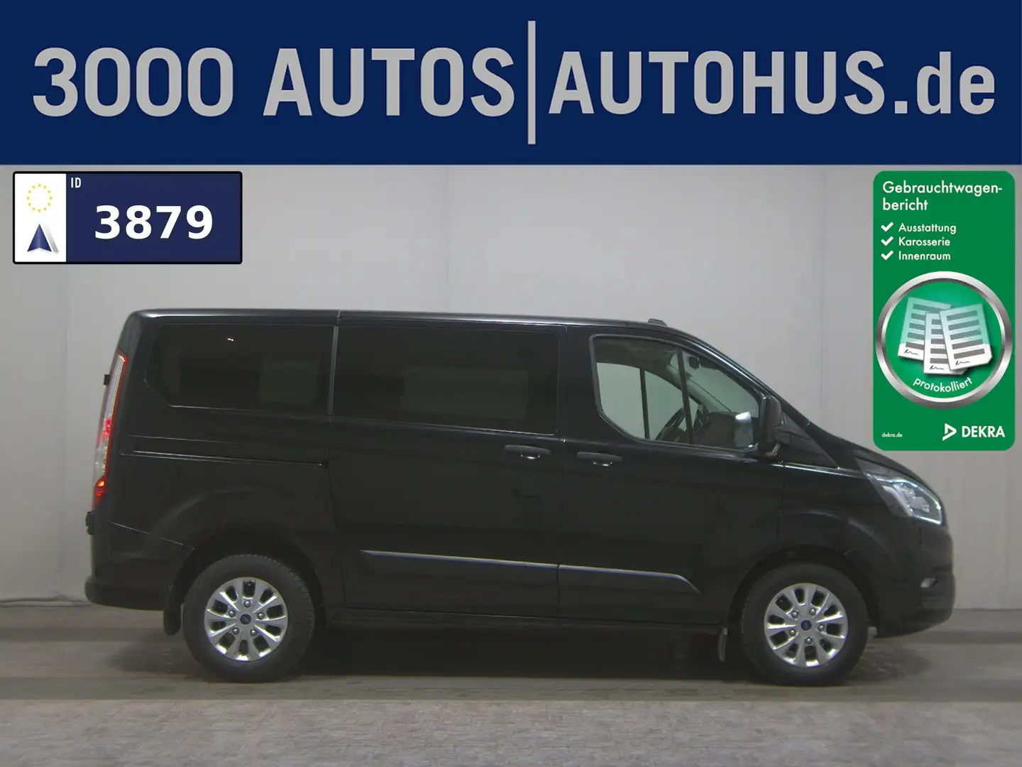Ford Transit Custom 2.0 TDCi Trend L1 5-Sitze Navi Schwarz - 1