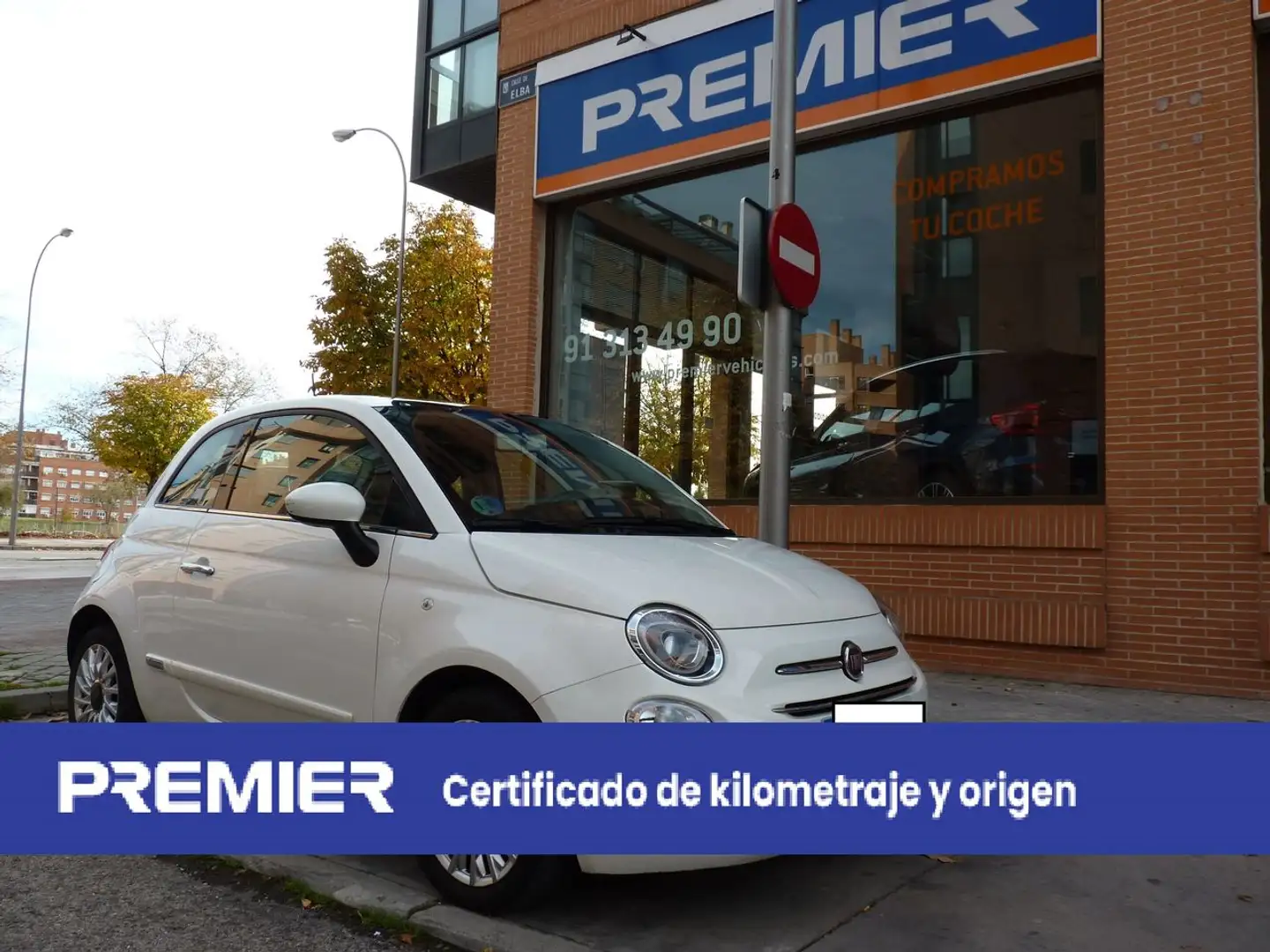 Fiat 500 1.2 GLP Lounge Blanco - 2