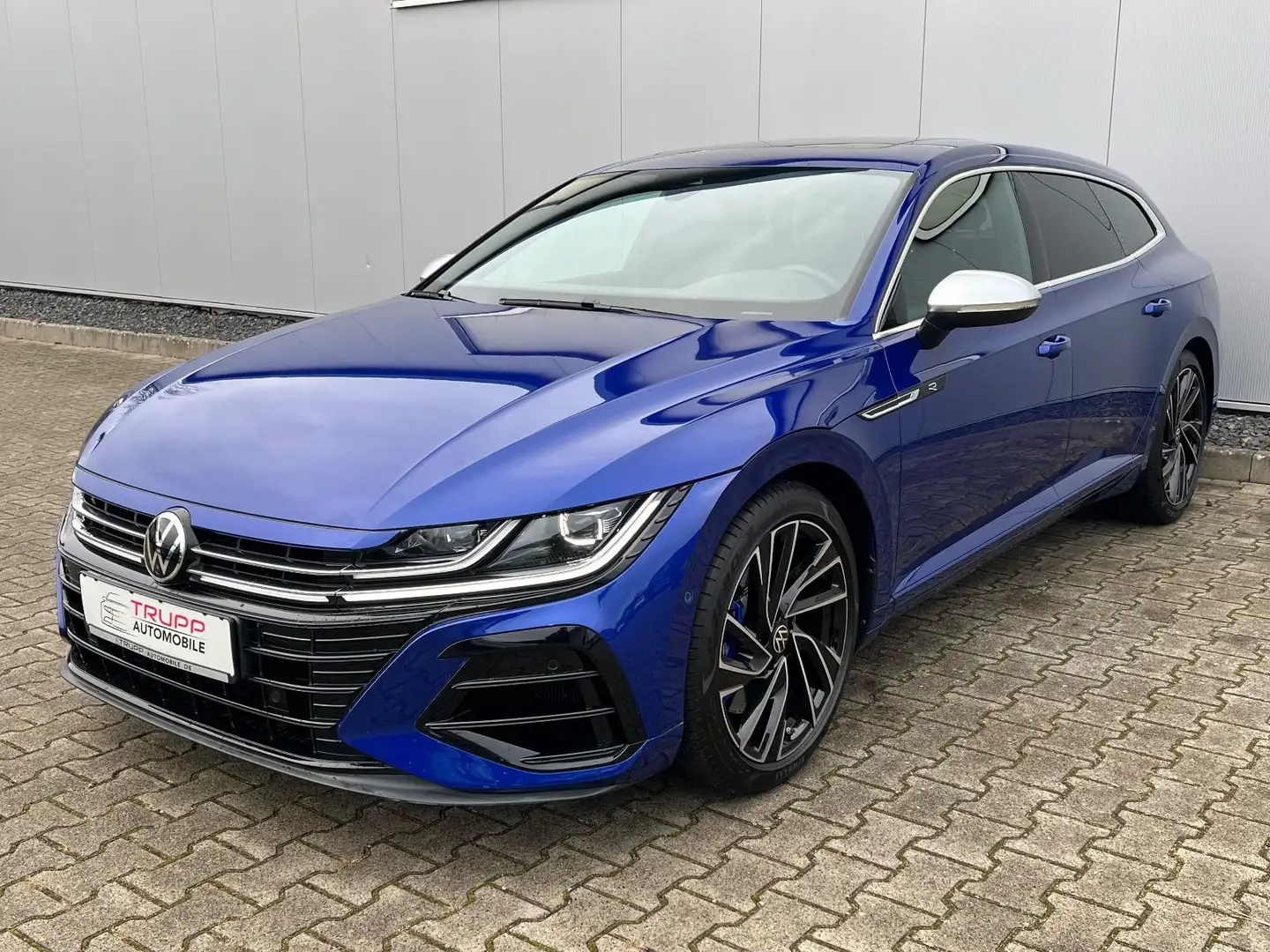Volkswagen Arteon SB R 4M/AHK/PANO/360°/MATRIX/4xSHZ/NAVI Bleu - 2