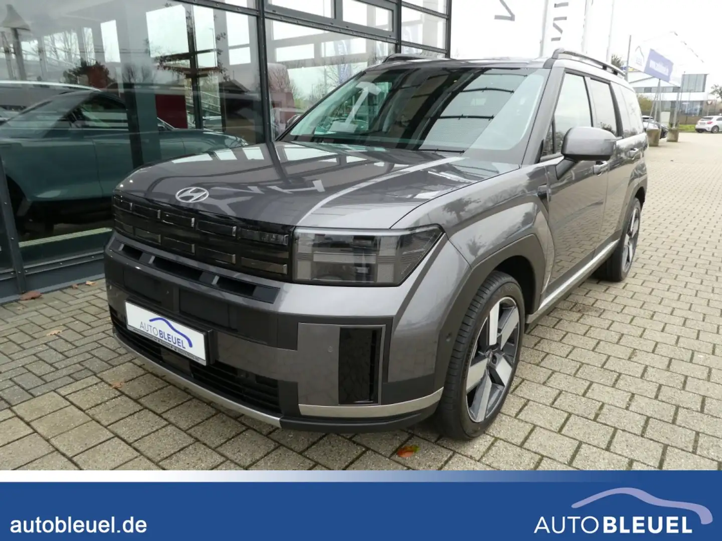 Hyundai SANTA FE Hybrid 1,6Ltr. *7-Sitzer*Pano*360Grad*Leder* Grijs - 1