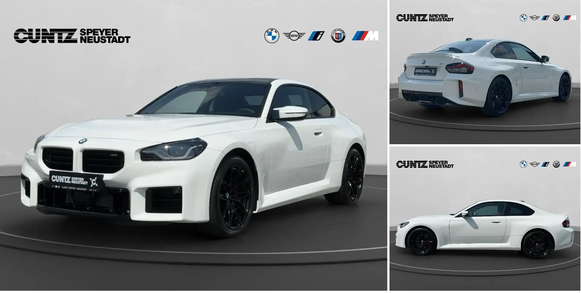 BMW M2 Coupé M Drivers P. Carbon Dach M Compound-Bremse Bílá - 1