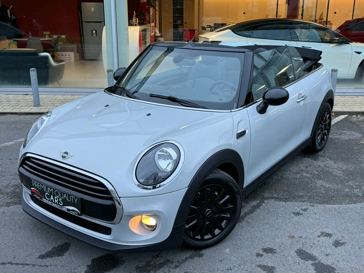 MINI Cooper D Cabrio SFEERVERLICHTING /CAMERA / ZETELVERWARMING/ Blanc - 2