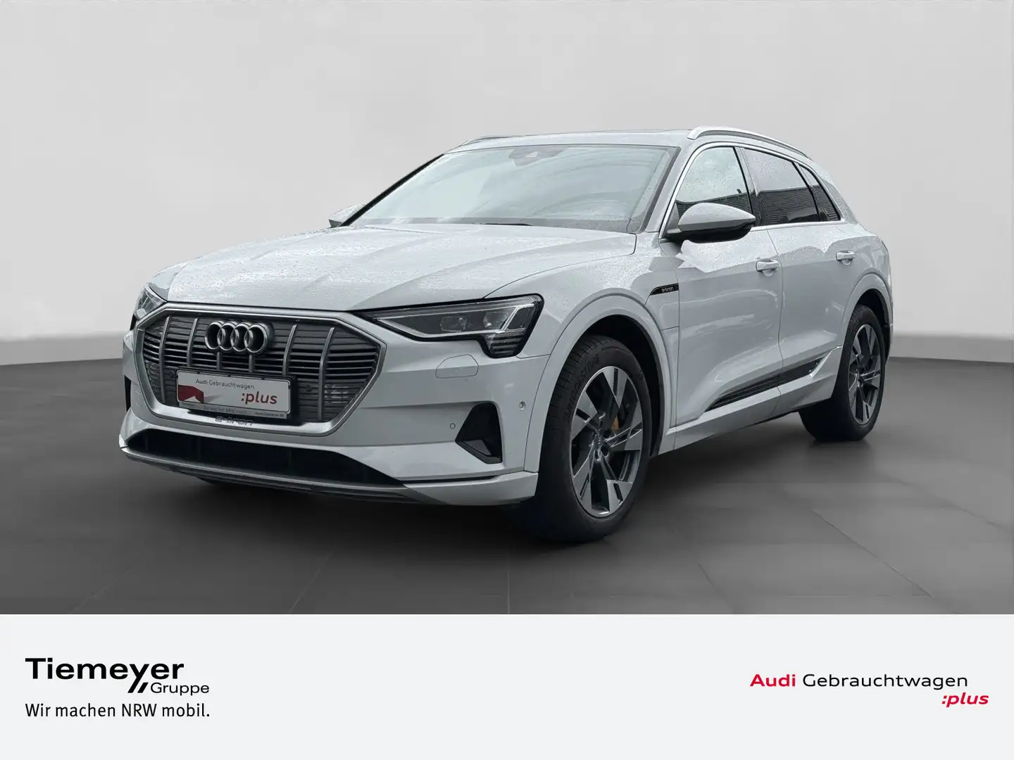 Audi e-tron 50 Q S LINE LM20 NAVI+ BuO HuD AHK PANO Weiß - 1