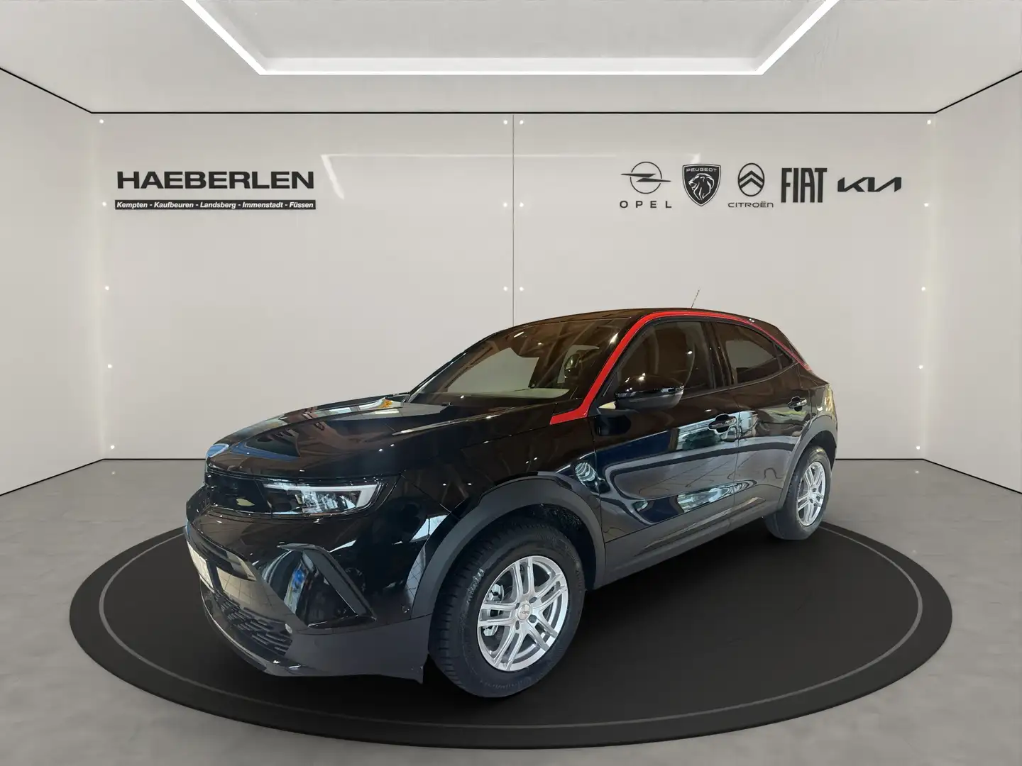 Opel Mokka 1.2 Turbo GS Line FLA LM KlimaA W-Paket Zwart - 2