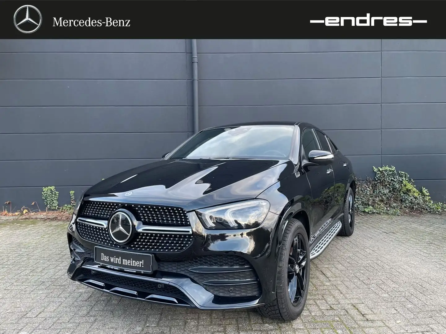 Mercedes-Benz GLE 400 d 4Matic Coupe AMG+LED+STANDHEIZUNG+MBUX Black - 1