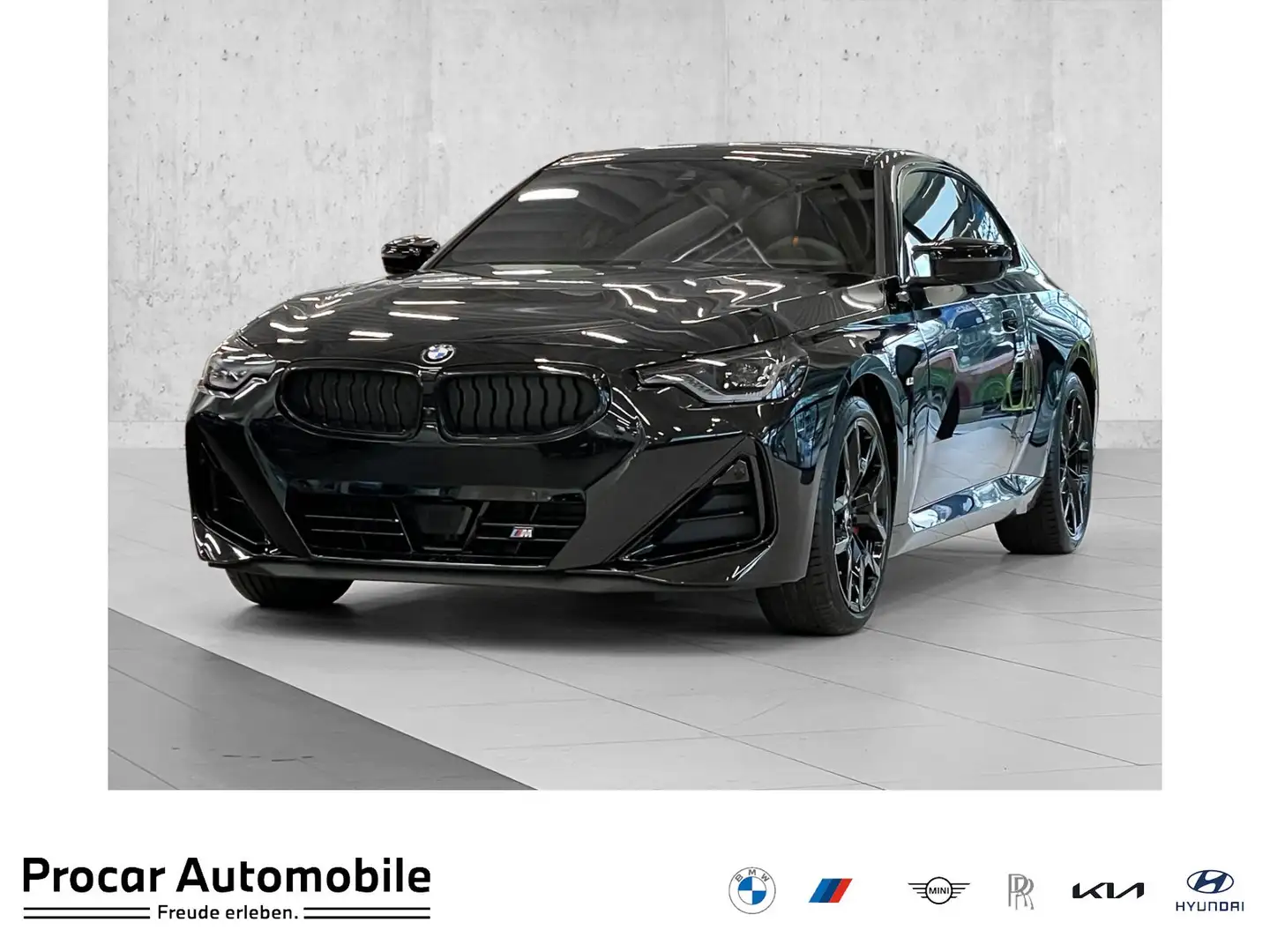 BMW 240 M240i xDrive M Sport ACC RFK NAVI LED PDC V+H Černá - 1