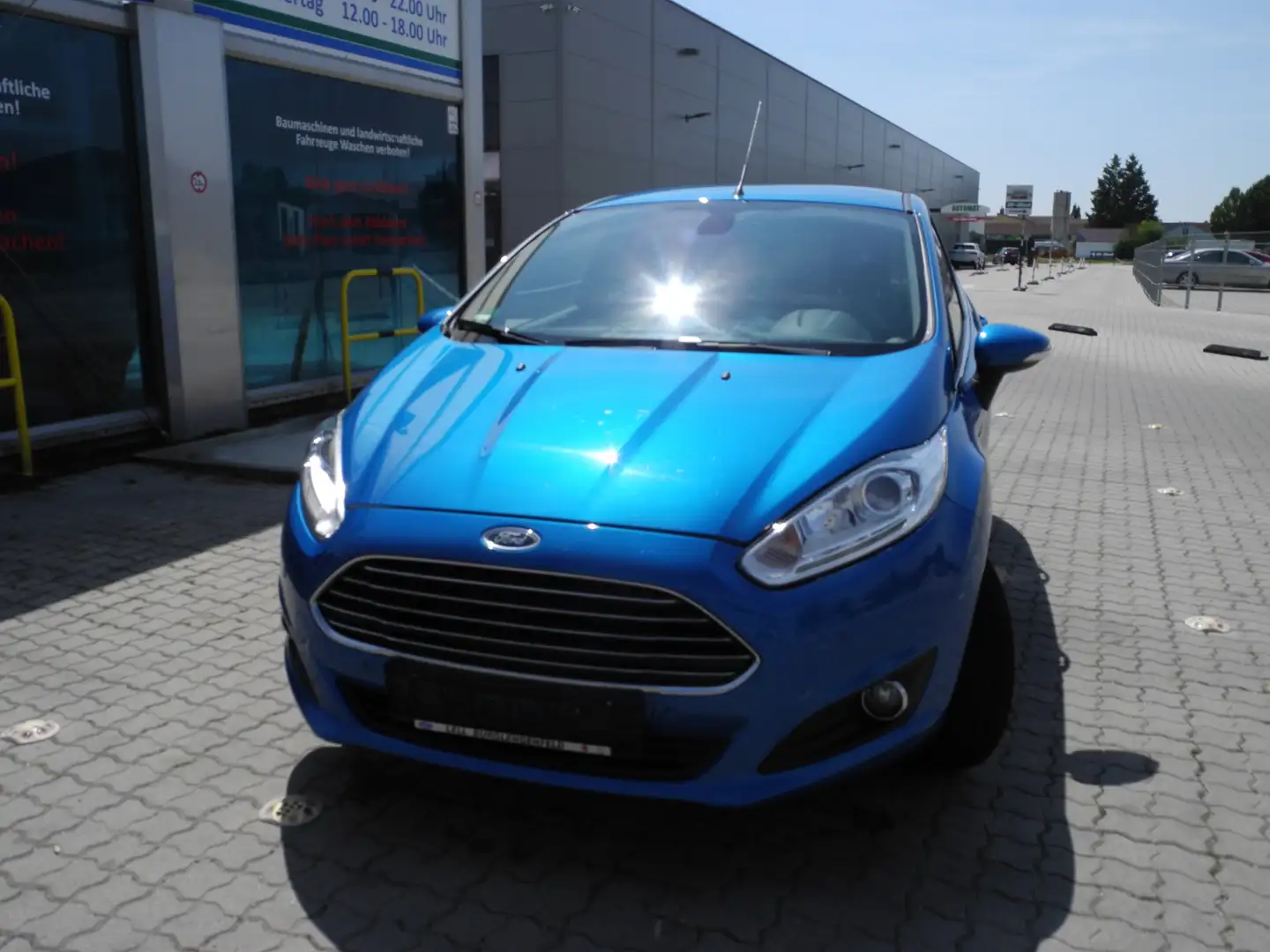 Ford Fiesta 1.0 EcoBoost Titanium *KLIMA* SH ESP ALU ZV Azul - 2