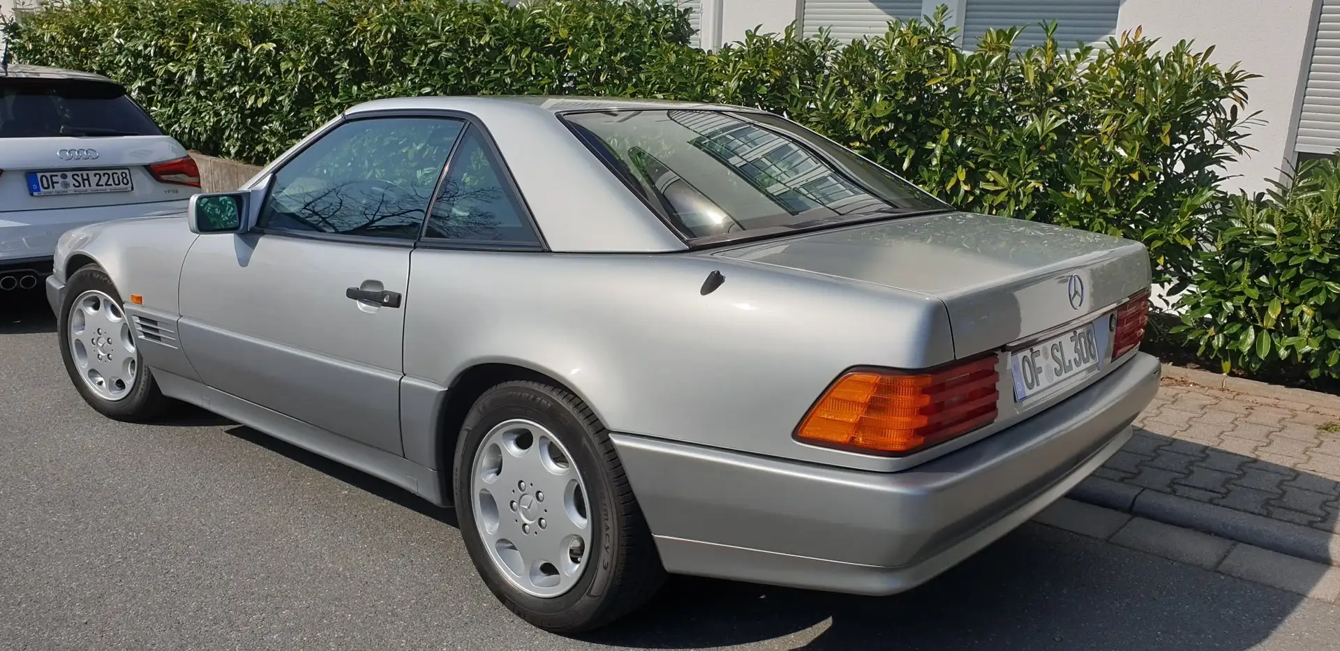 Mercedes-Benz SL 300 H-Kennzeichen Original Zustand Silber - 2