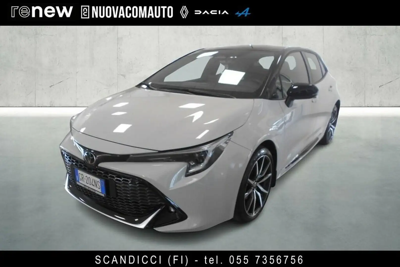 Toyota C-HR 1.8h GR-S e-cvt Bianco - 1