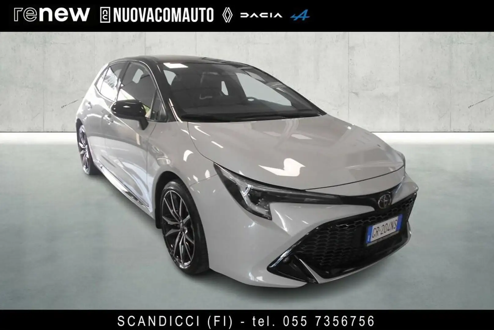Toyota C-HR 1.8h GR-S e-cvt Bianco - 2
