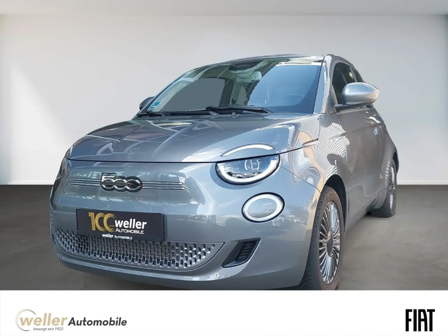 Fiat 500e ''Icon'' Navi LED Rückfahrkamera Sitzheizung Klima Grau - 1