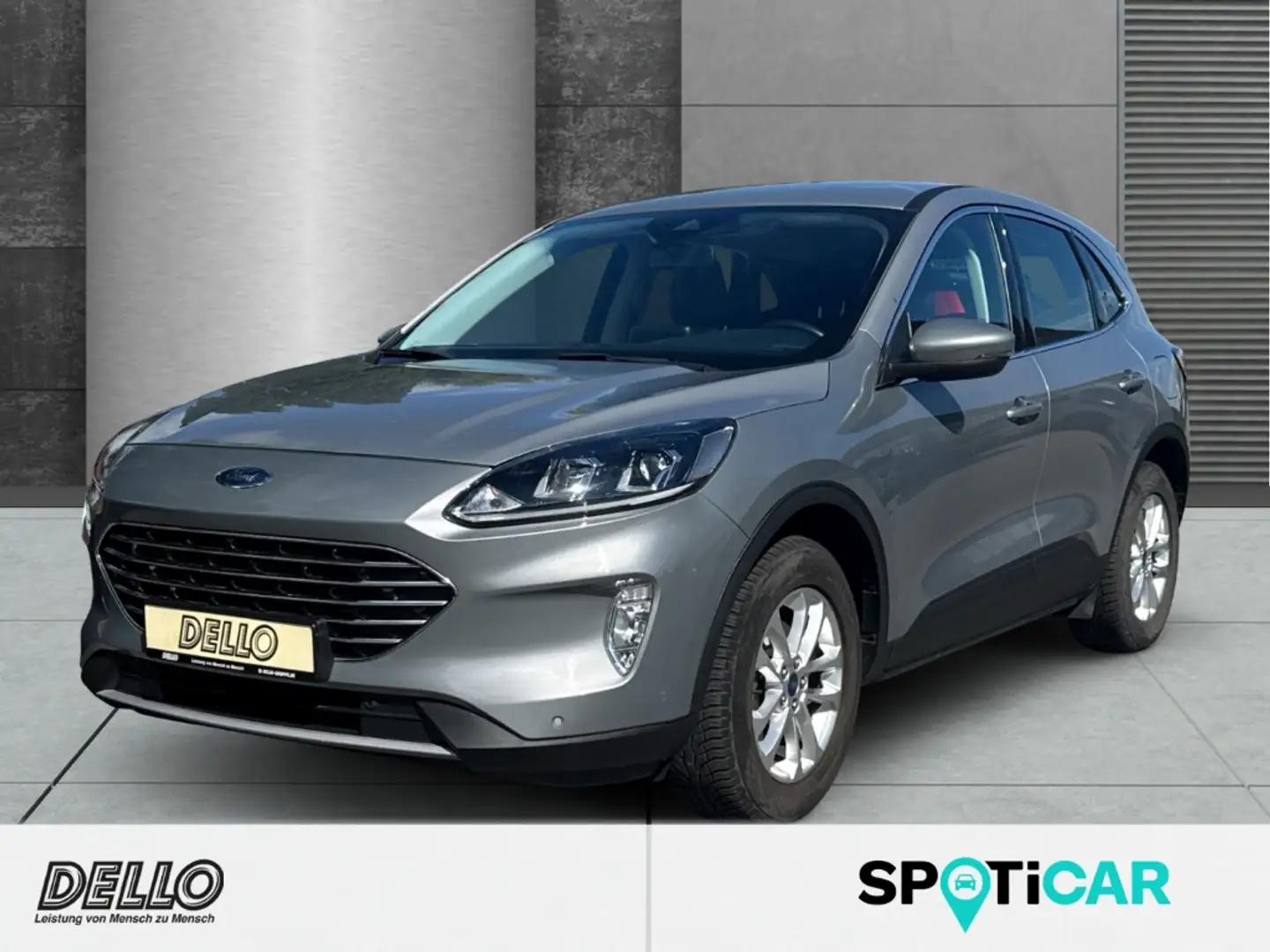 Ford Kuga Titanium EcoBoost Navi Apple CarPlay Android Auto Argent - 1