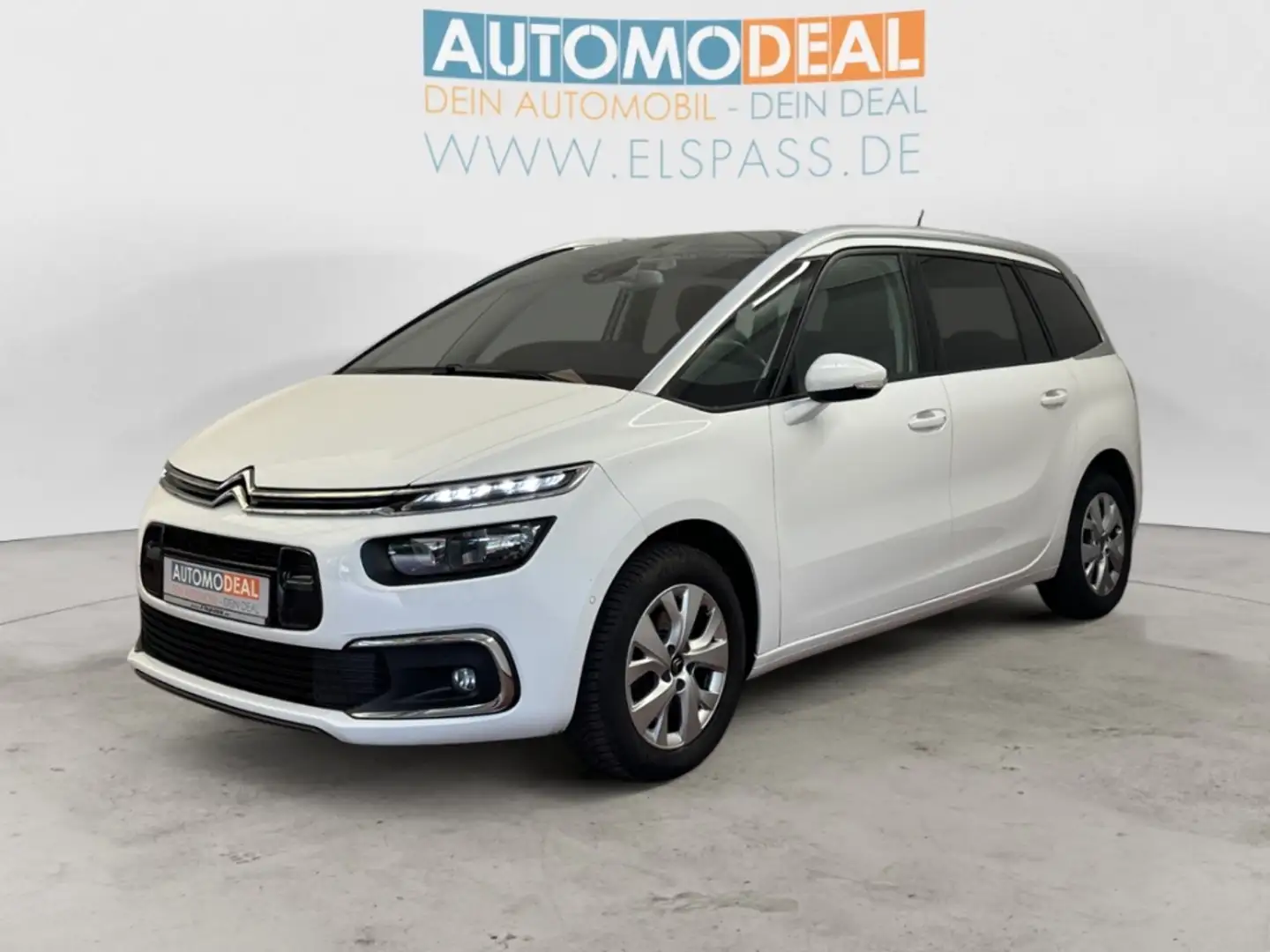 Citroen C4 Picasso Spacetourer 7 Sitzer ALLWETTER NAV DIG-DISPLAY KAM Weiß - 2