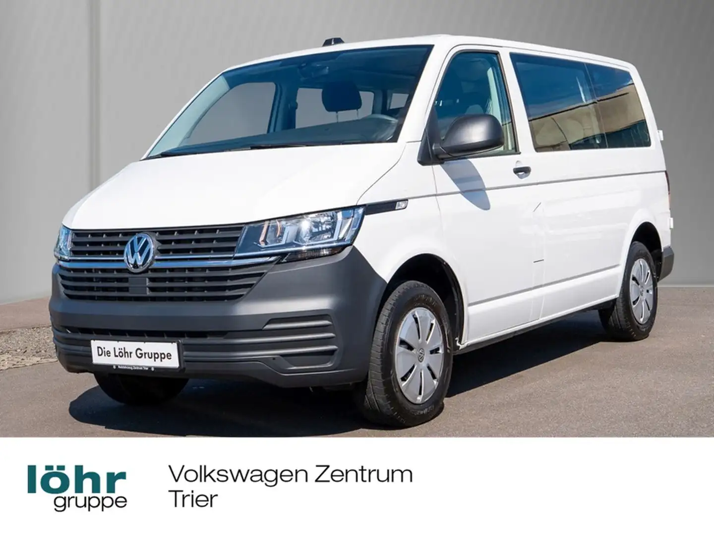 Volkswagen T6 Kombi 2.0 TDI T6.1 9Sitze,Heckflügelt. Klima Weiß - 1