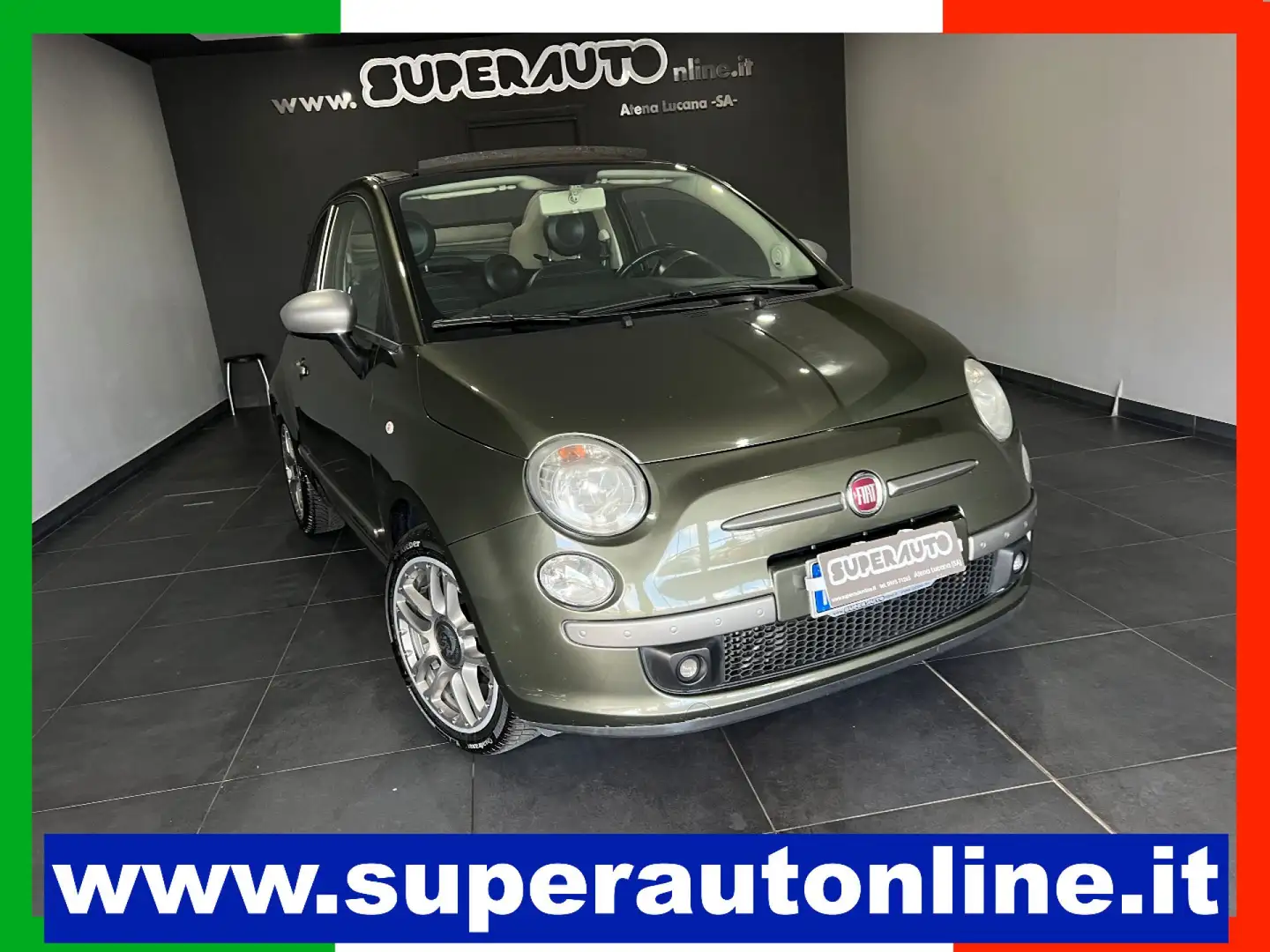 Fiat 500C C 1.3 Multijet 16V 95CV by DIESEL Verde - 1